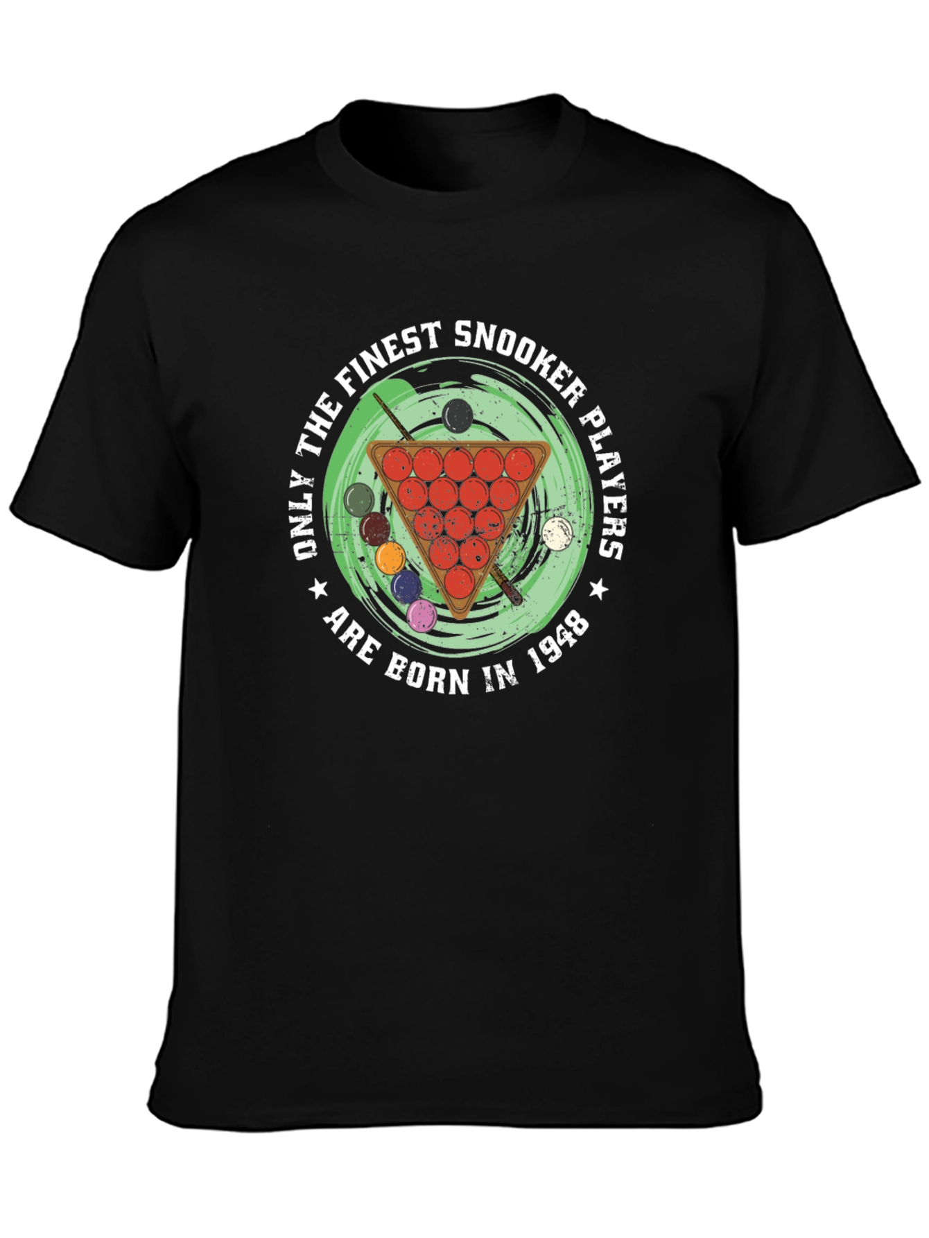 Finest Snooker Players Born in 1948 Graphic T-Shirt