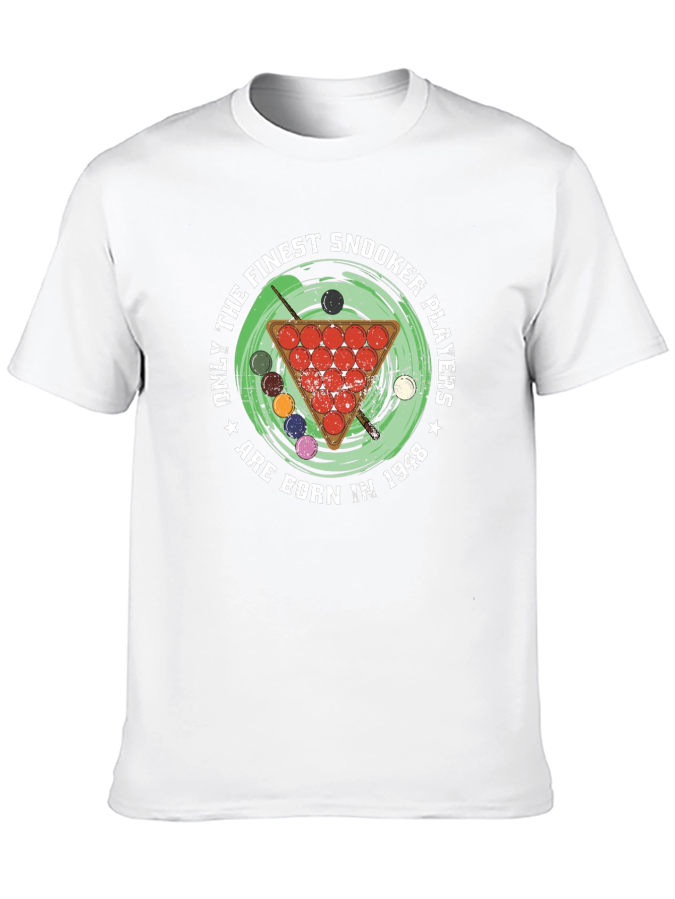 Finest Snooker Players Born in 1948 Graphic T-Shirt