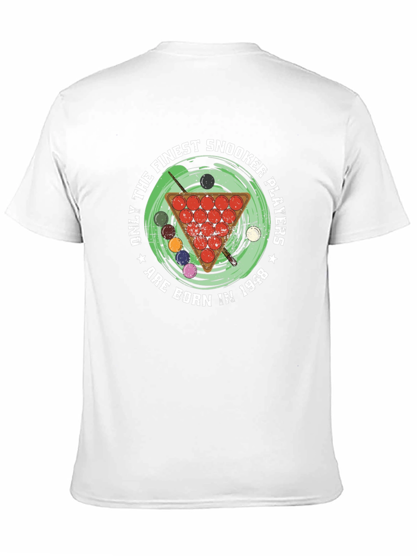 Finest Snooker Players Born in 1948 Graphic T-Shirt