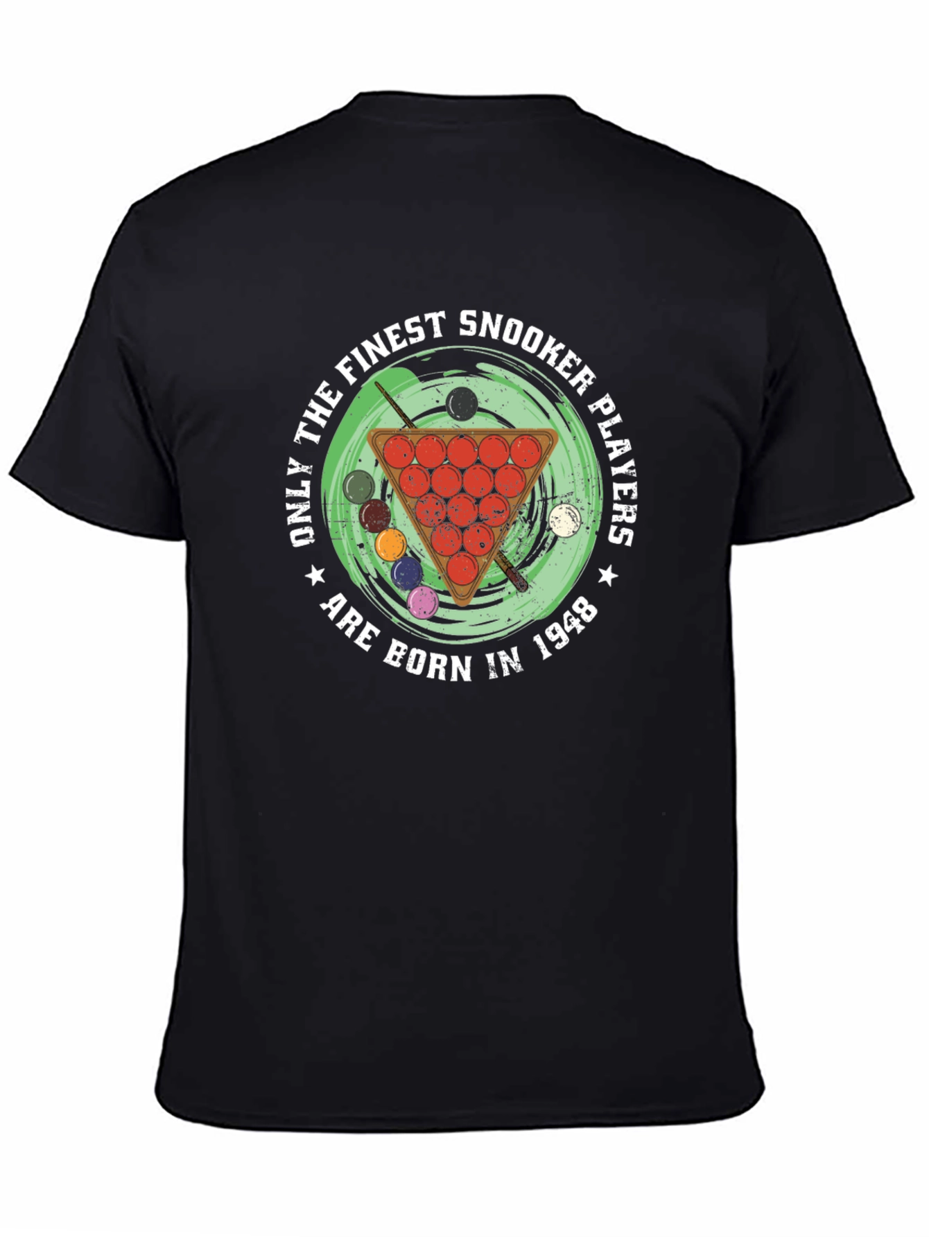 Finest Snooker Players Born in 1948 Graphic T-Shirt
