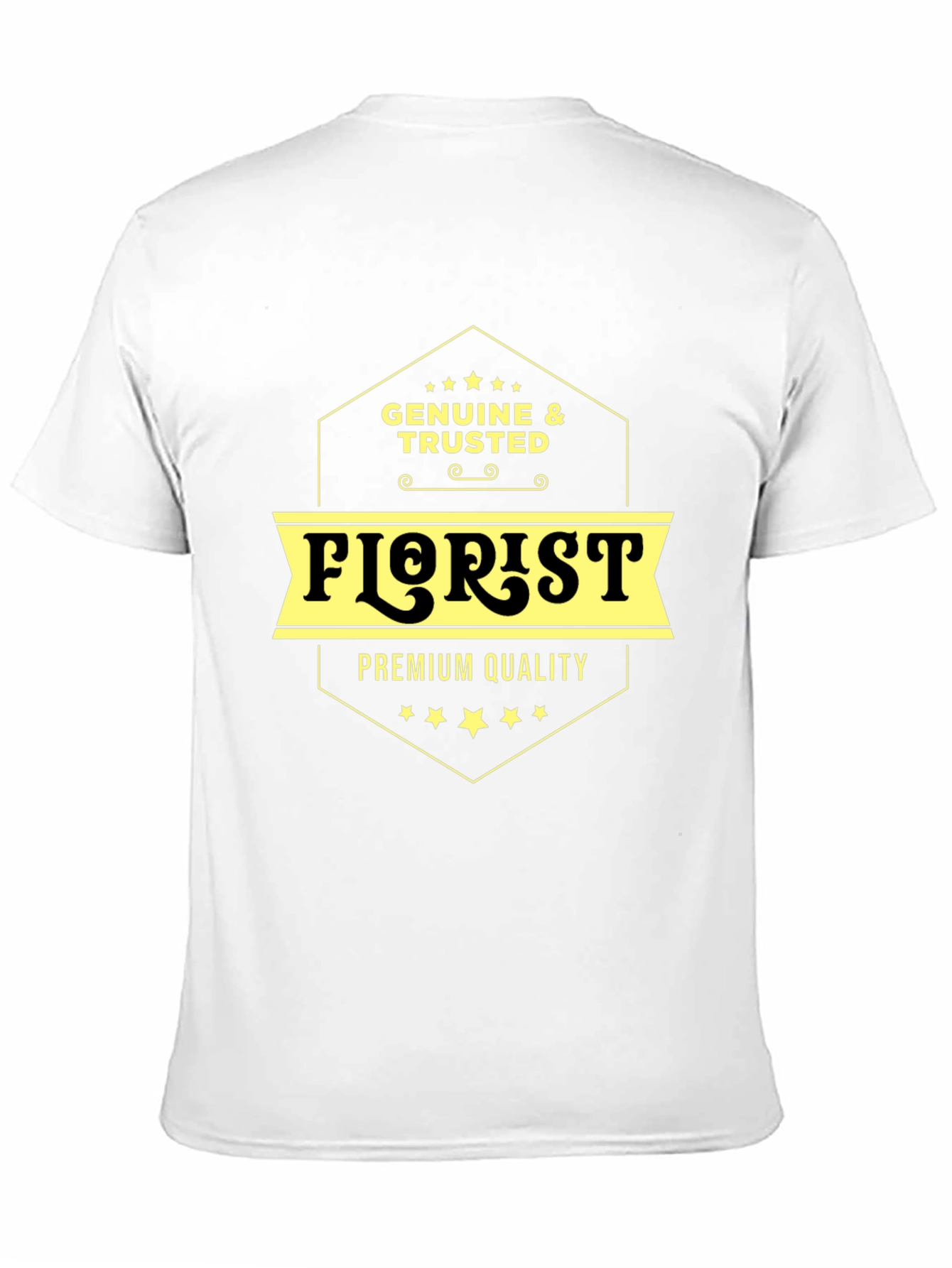 Genuine & Trusted Florist Premium Quality T-Shirt