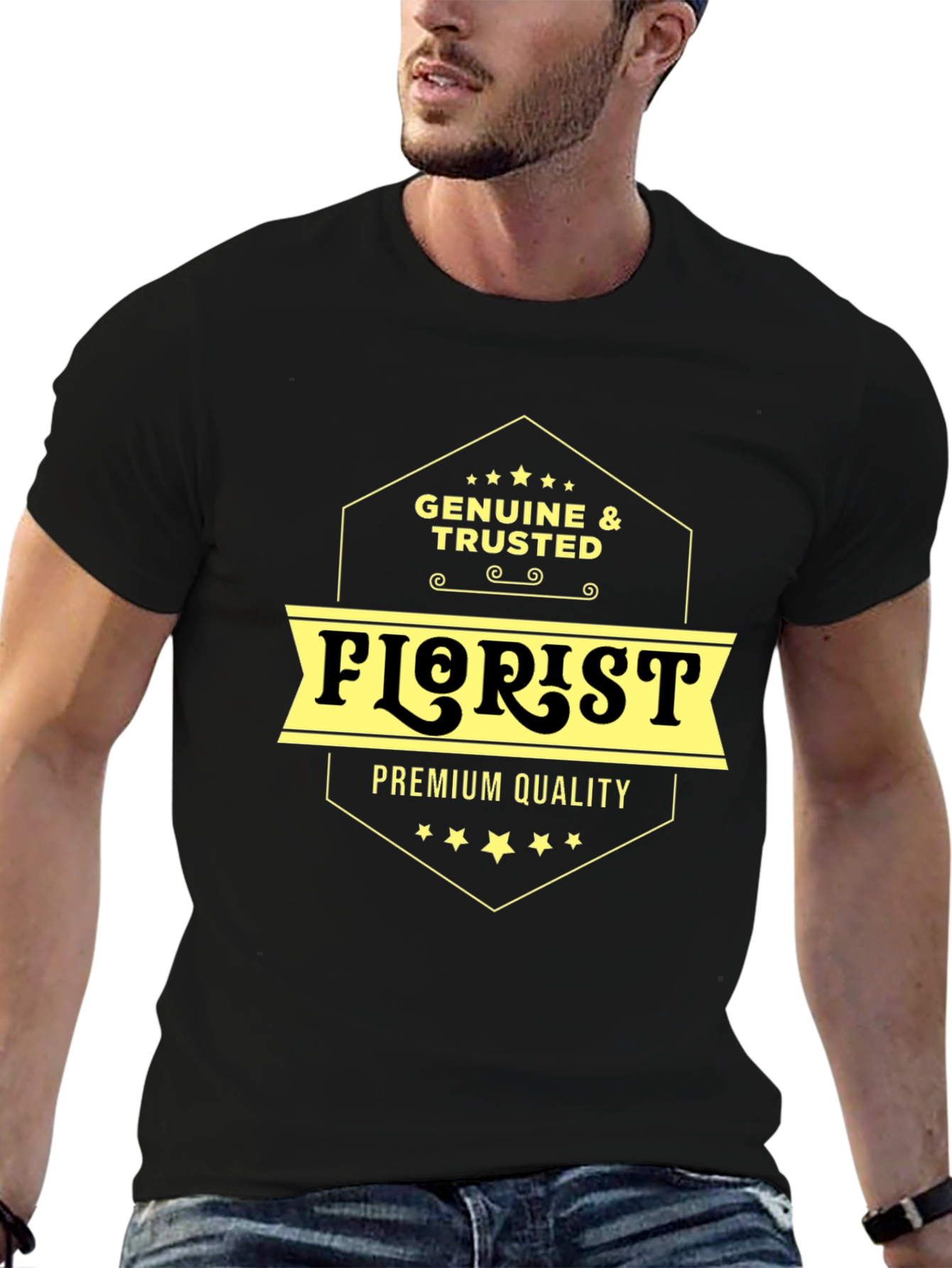 Genuine & Trusted Florist Premium Quality T-Shirt