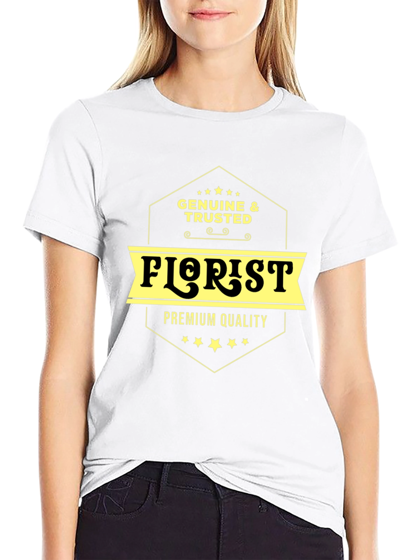 Genuine & Trusted Florist Premium Quality T-Shirt