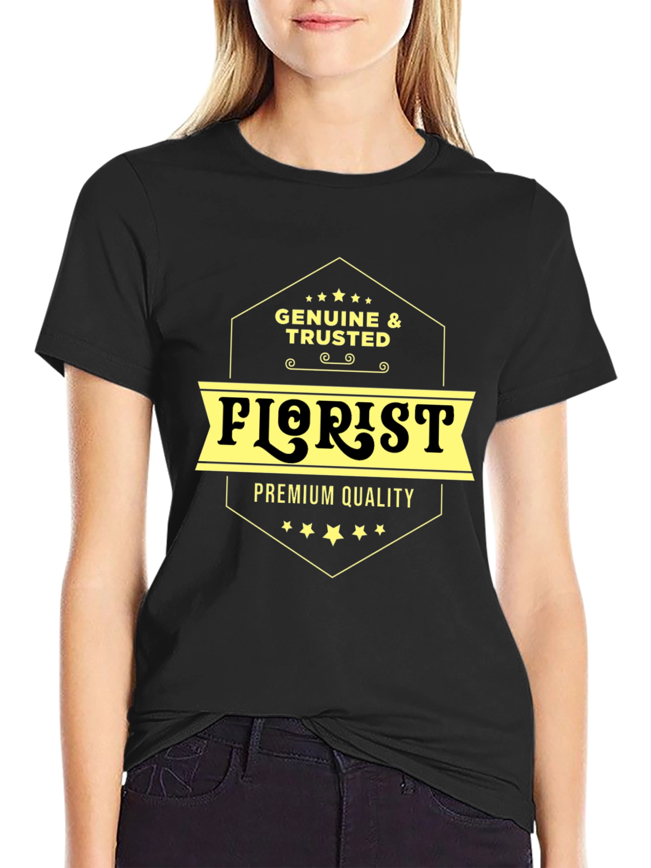 Genuine & Trusted Florist Premium Quality T-Shirt