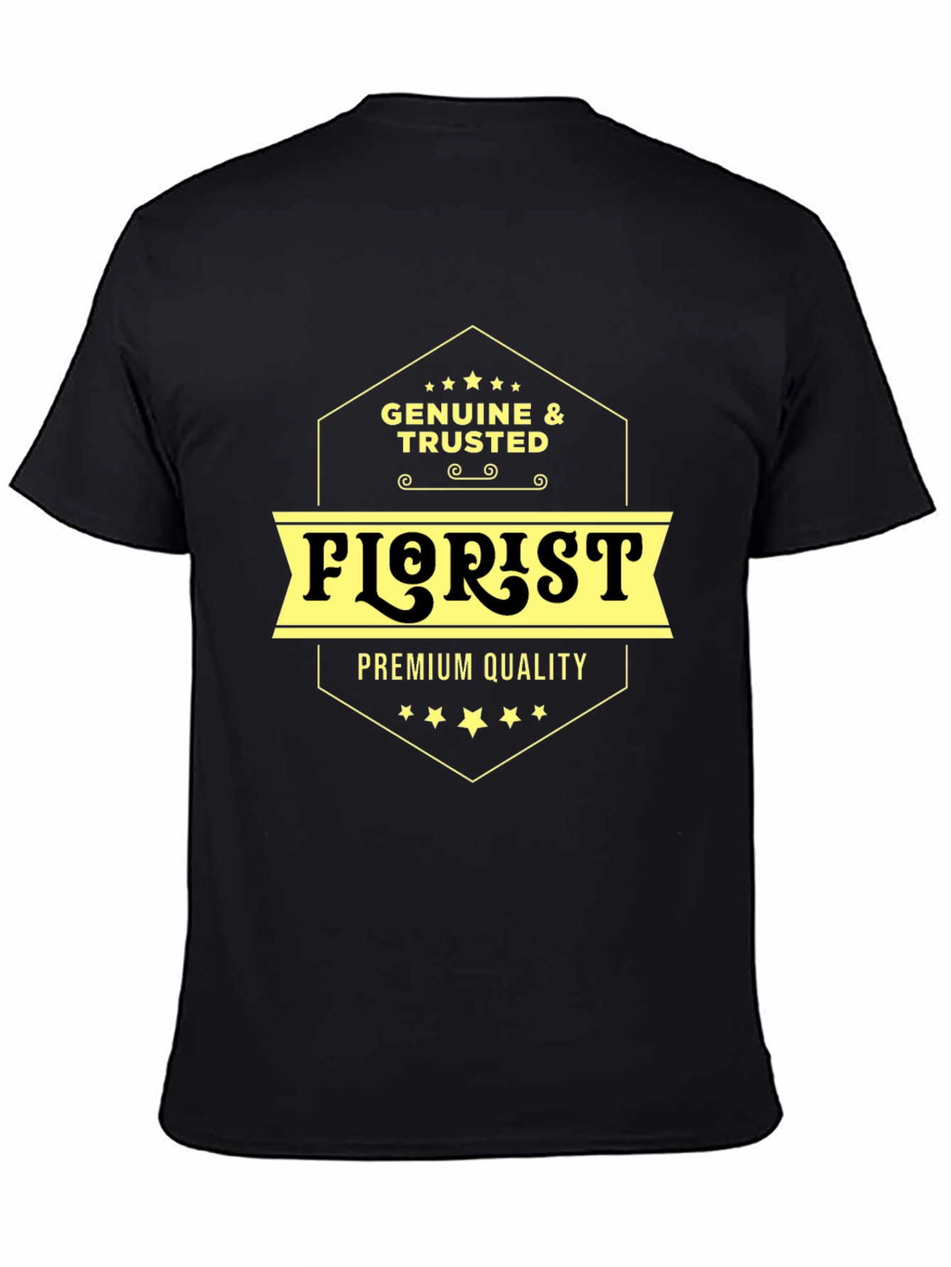 Genuine & Trusted Florist Premium Quality T-Shirt