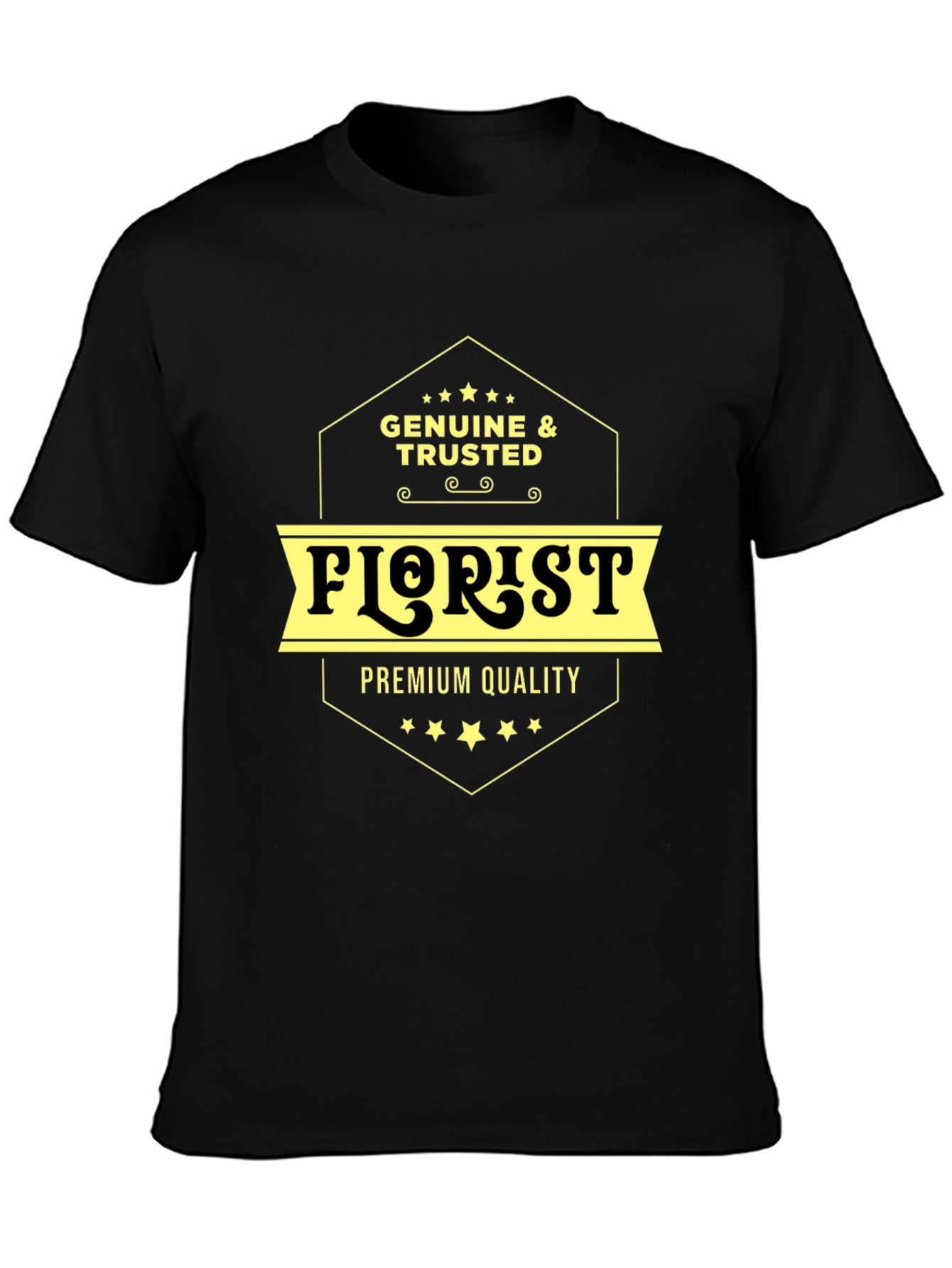 Genuine & Trusted Florist Premium Quality T-Shirt