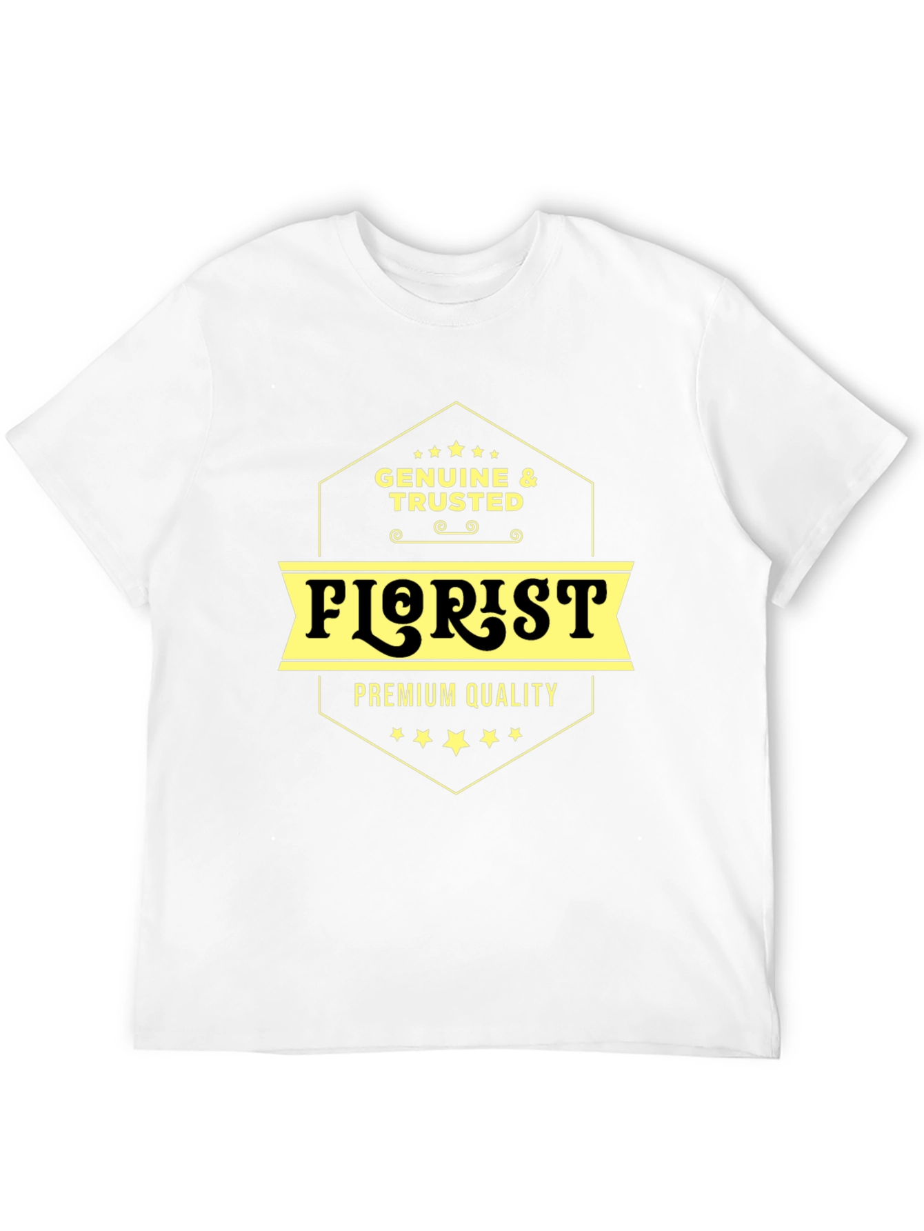 Genuine & Trusted Florist Premium Quality T-Shirt