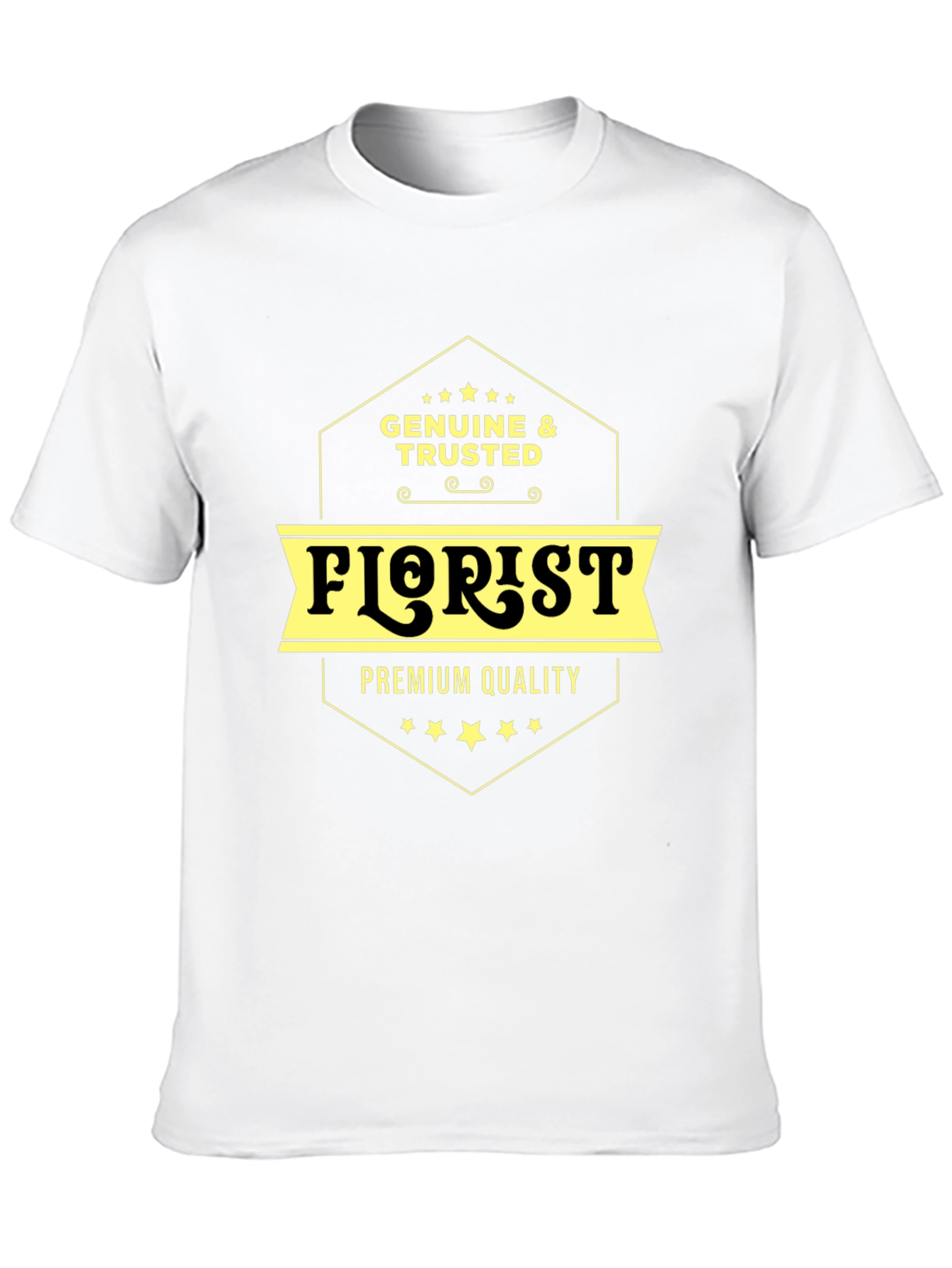 Genuine & Trusted Florist Premium Quality T-Shirt