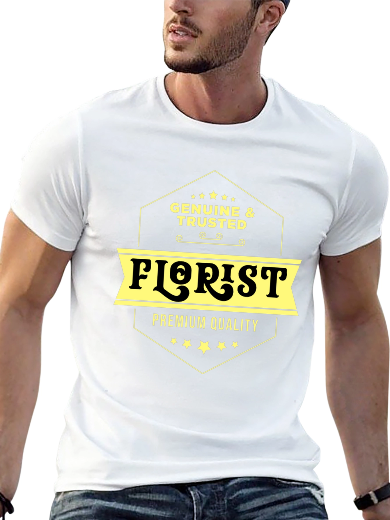 Genuine & Trusted Florist Premium Quality T-Shirt