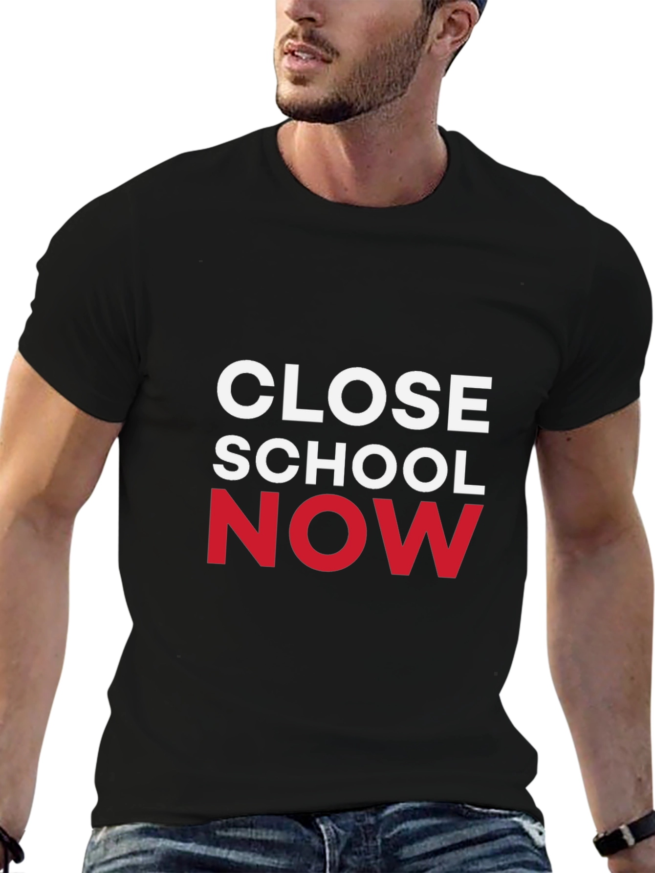 Close School Now Graphic Tee