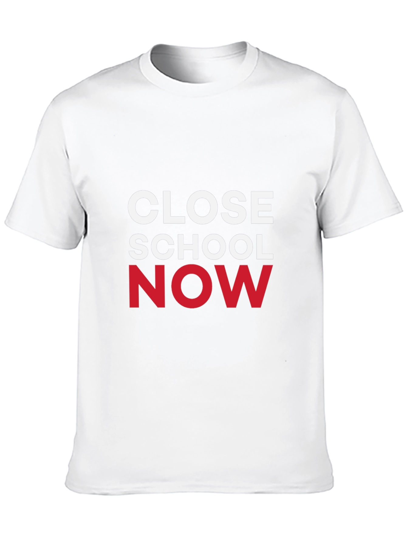 Close School Now Graphic Tee