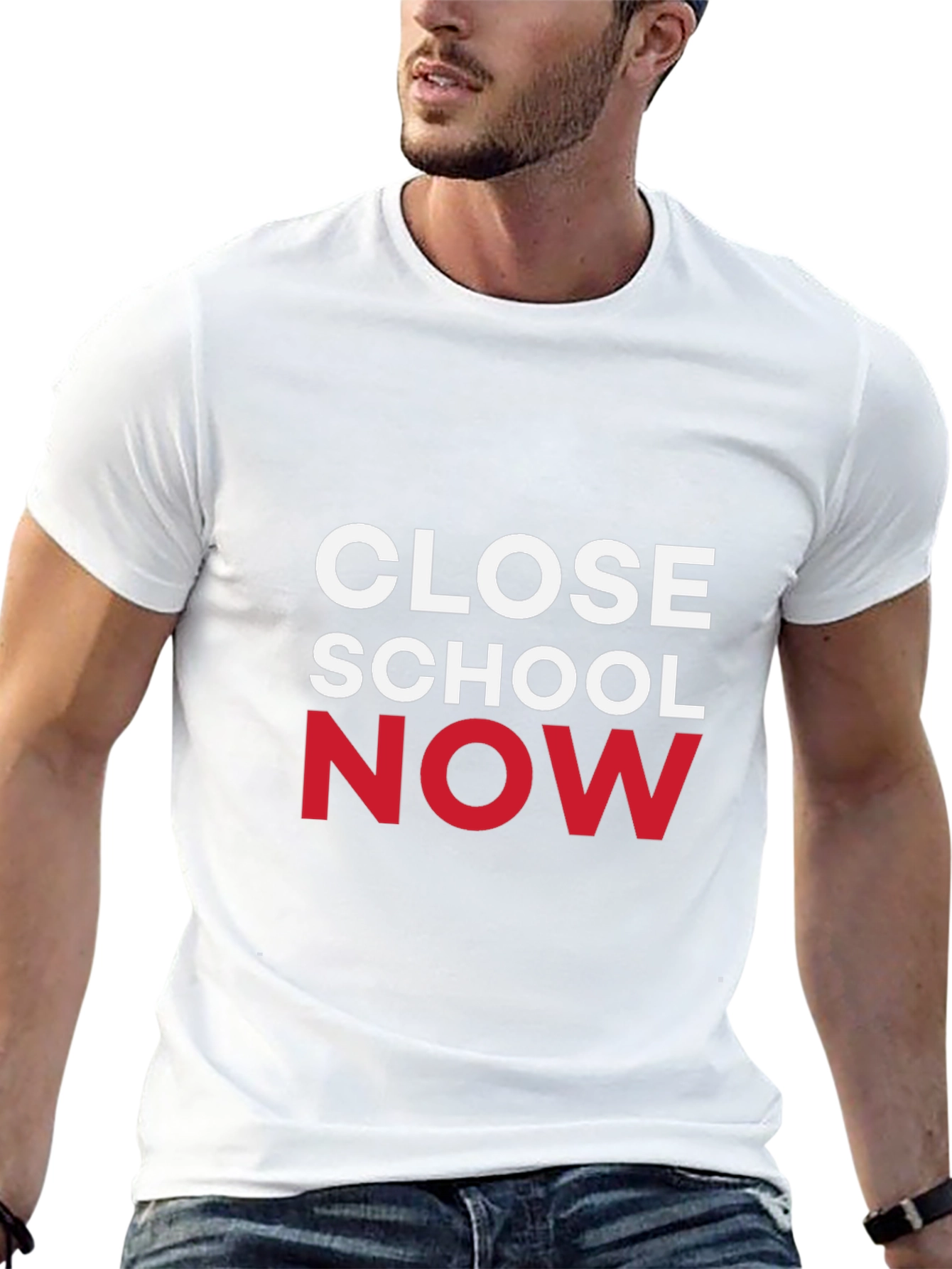 Close School Now Graphic Tee