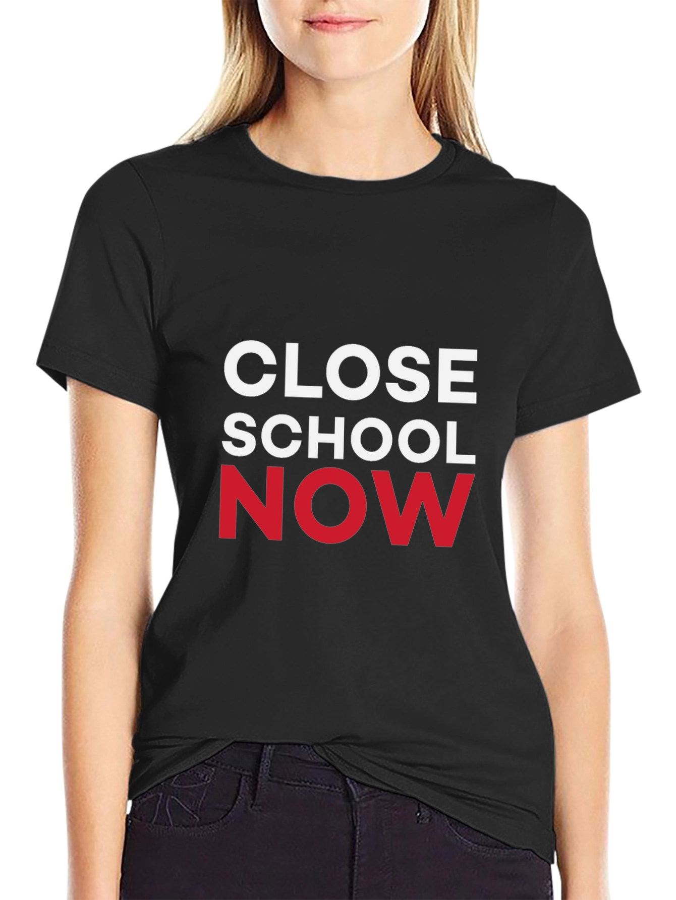 Close School Now Graphic Tee