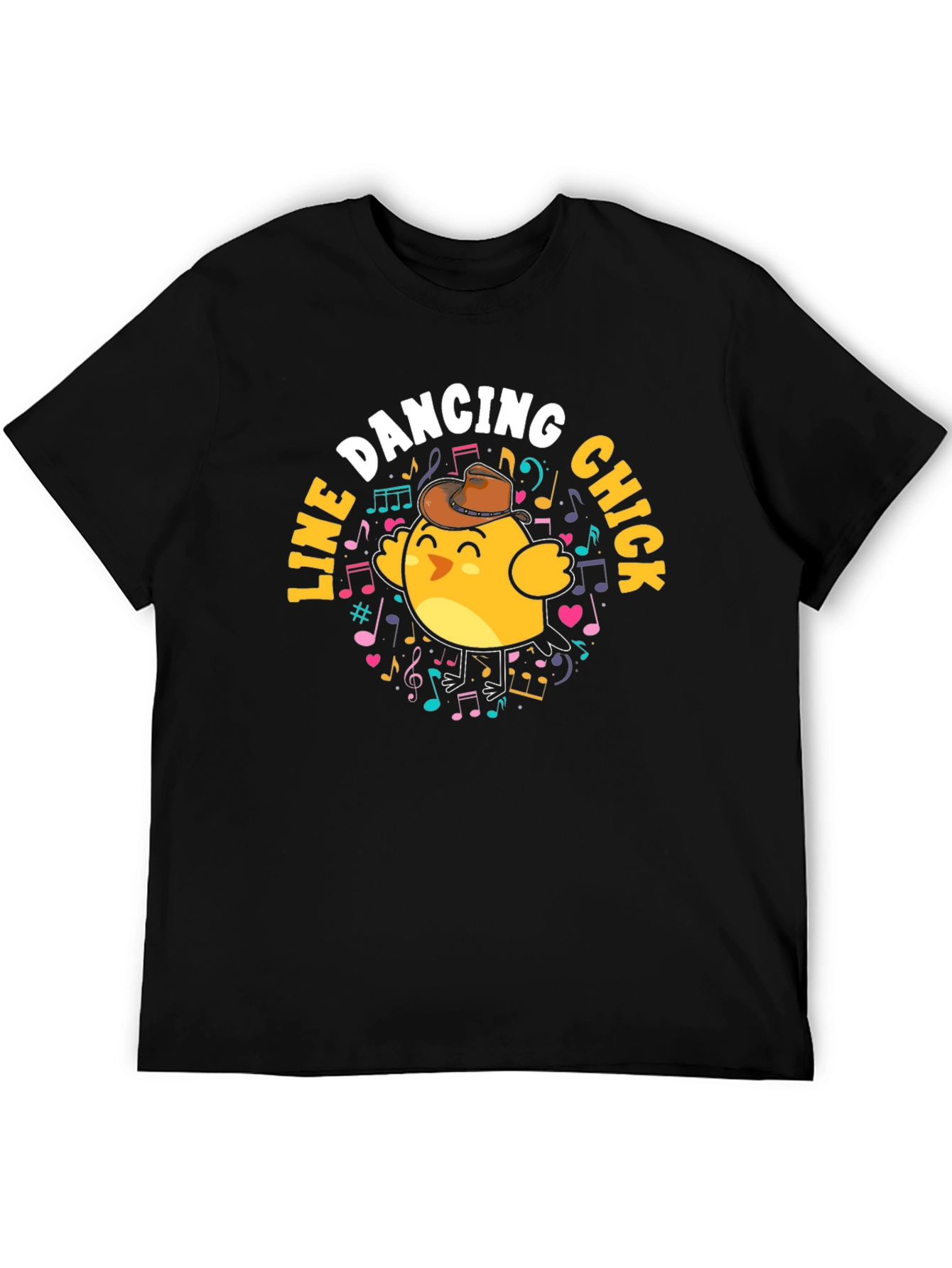 Line Dancing Chick T-Shirt - Country Western Style