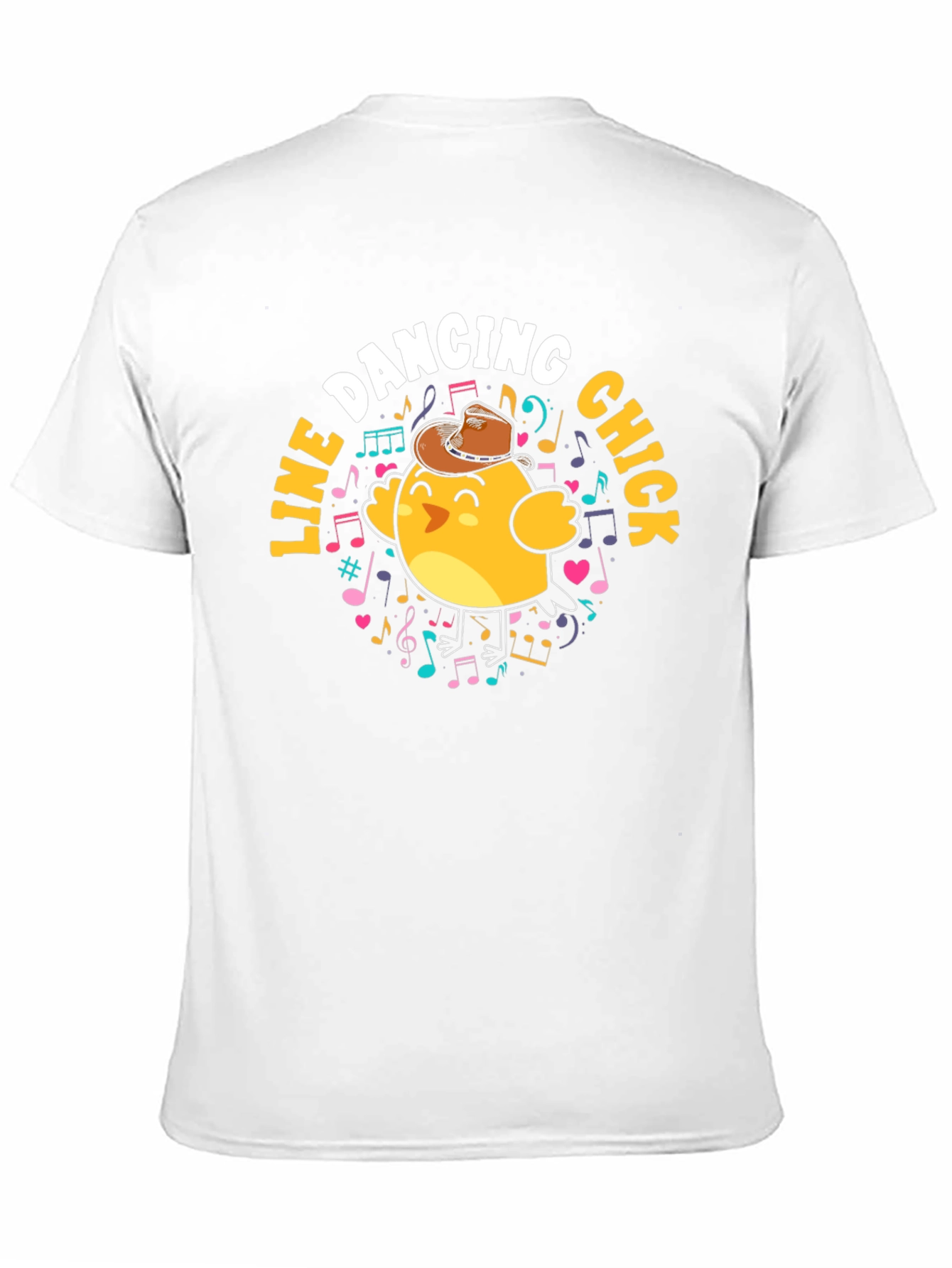 Line Dancing Chick T-Shirt - Country Western Style