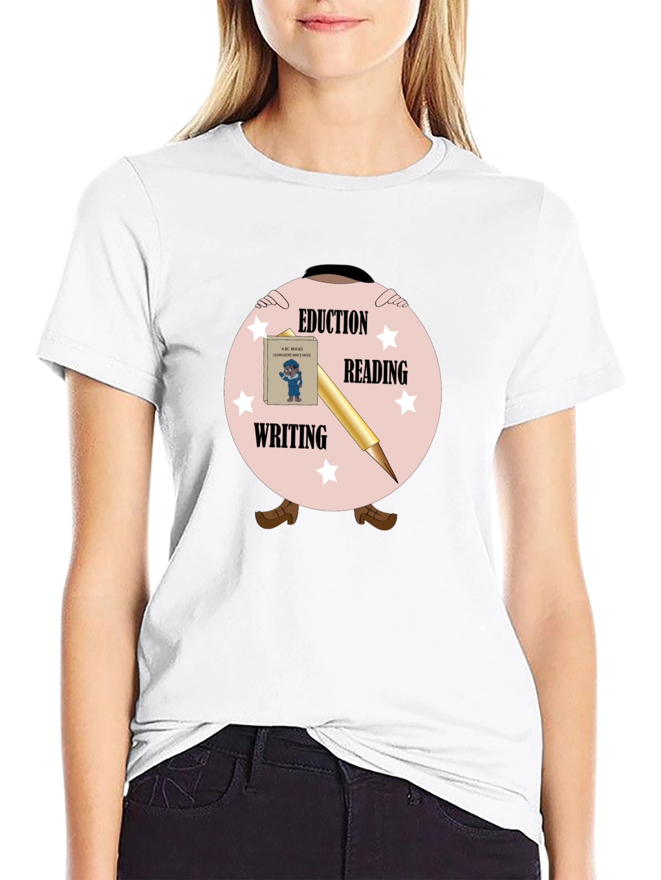 Education Themed Graphic T-Shirt