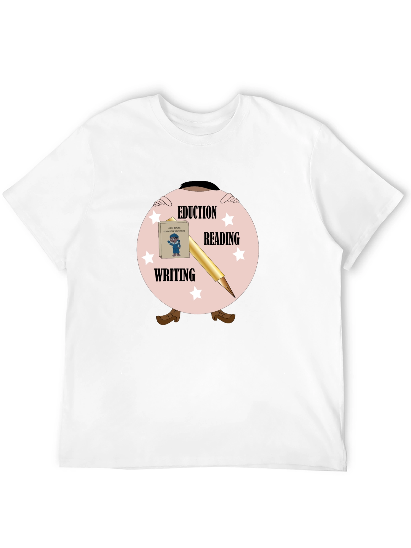 Education Themed Graphic T-Shirt