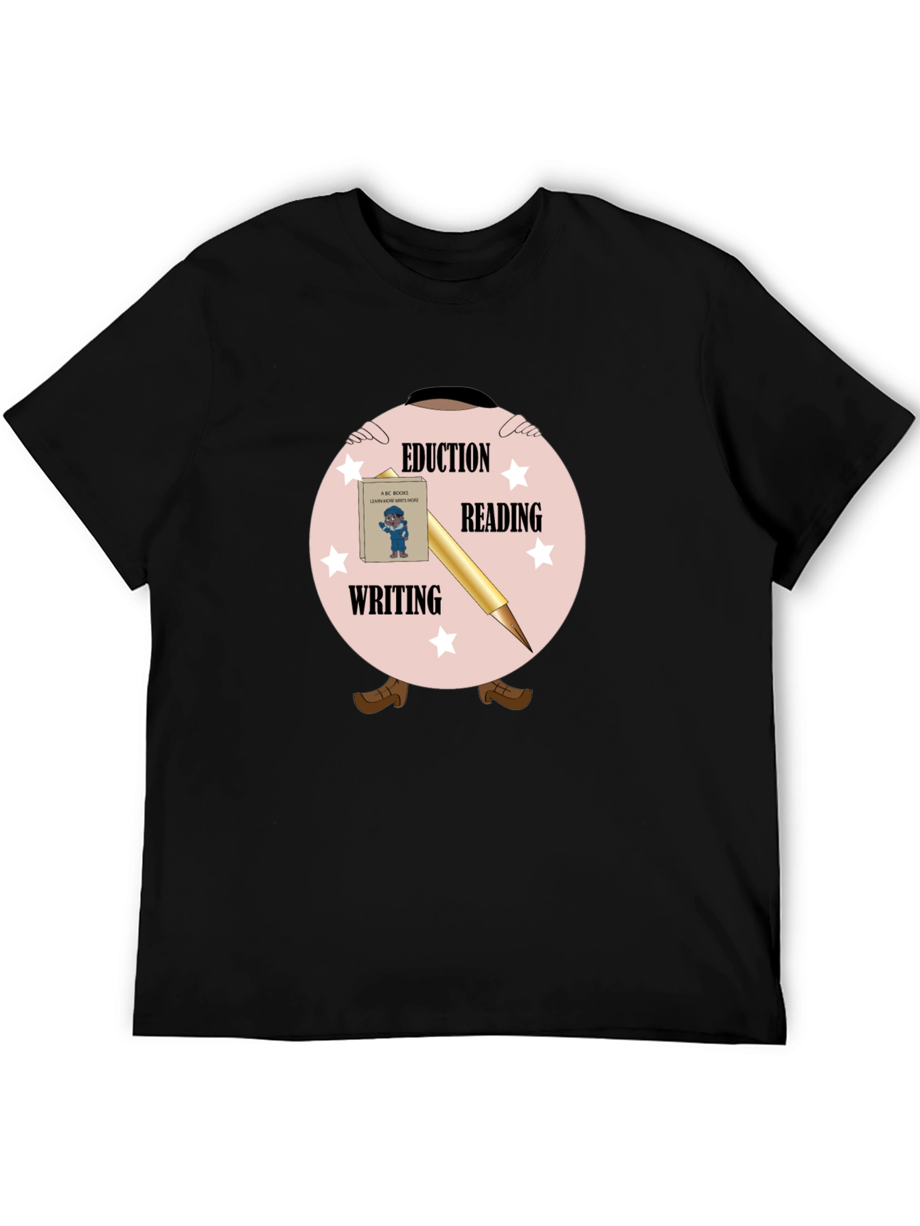 Education Themed Graphic T-Shirt