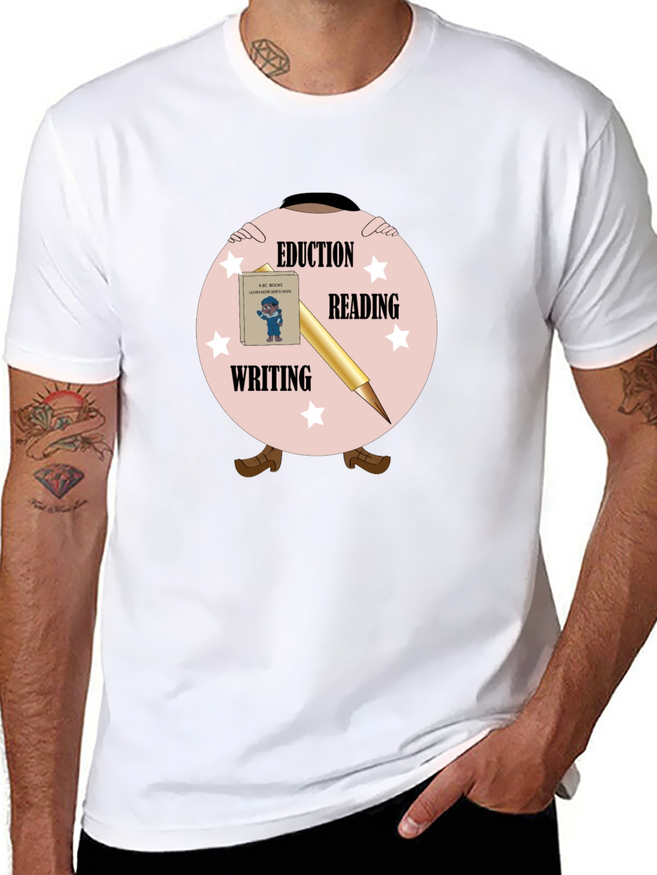 Education Themed Graphic T-Shirt