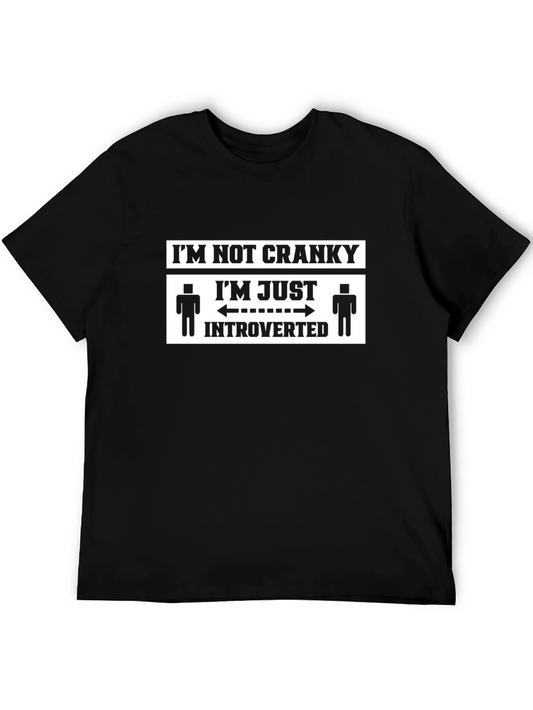 Introverted Graphic T-Shirt - Novelty Tee