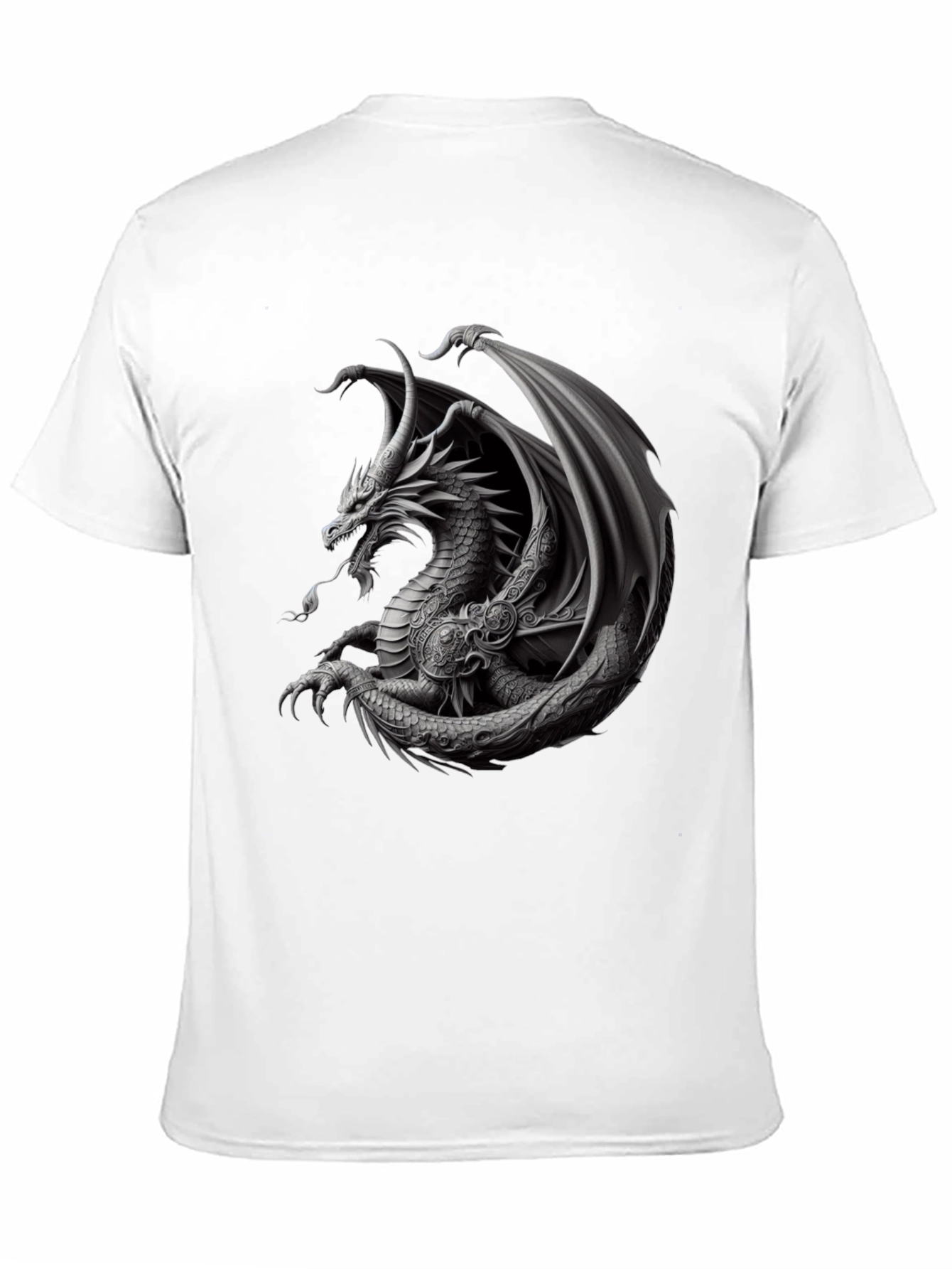 Dragon Graphic T-Shirt - Black