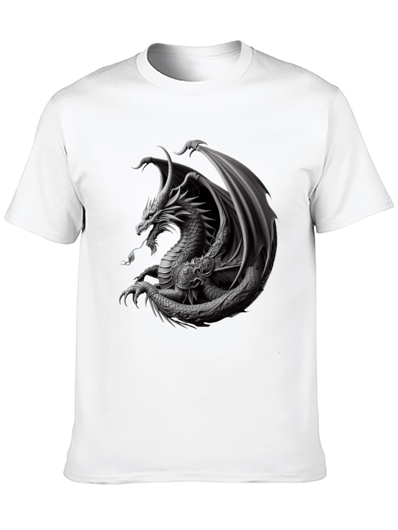 Dragon Graphic T-Shirt - Black