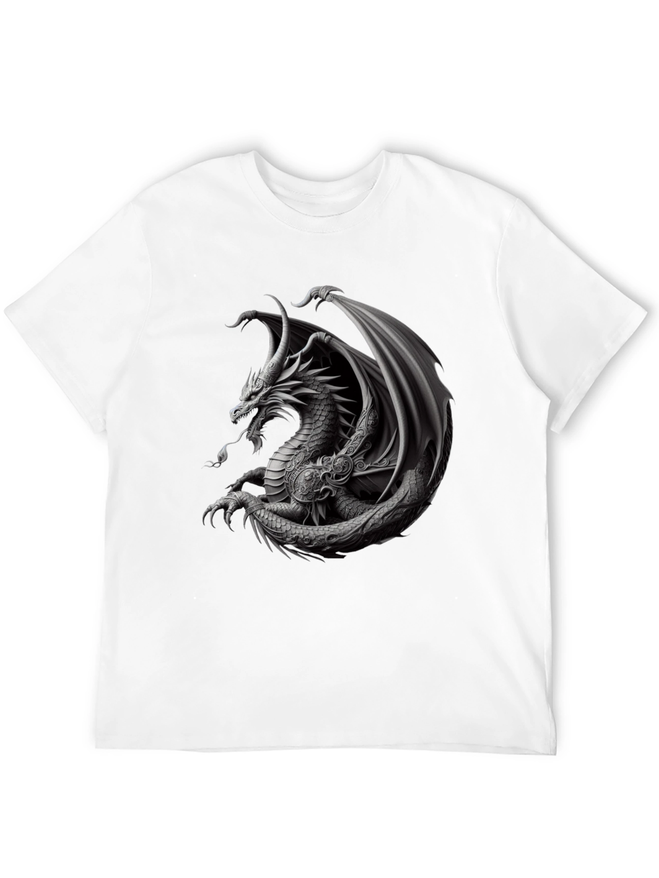 Dragon Graphic T-Shirt - Black