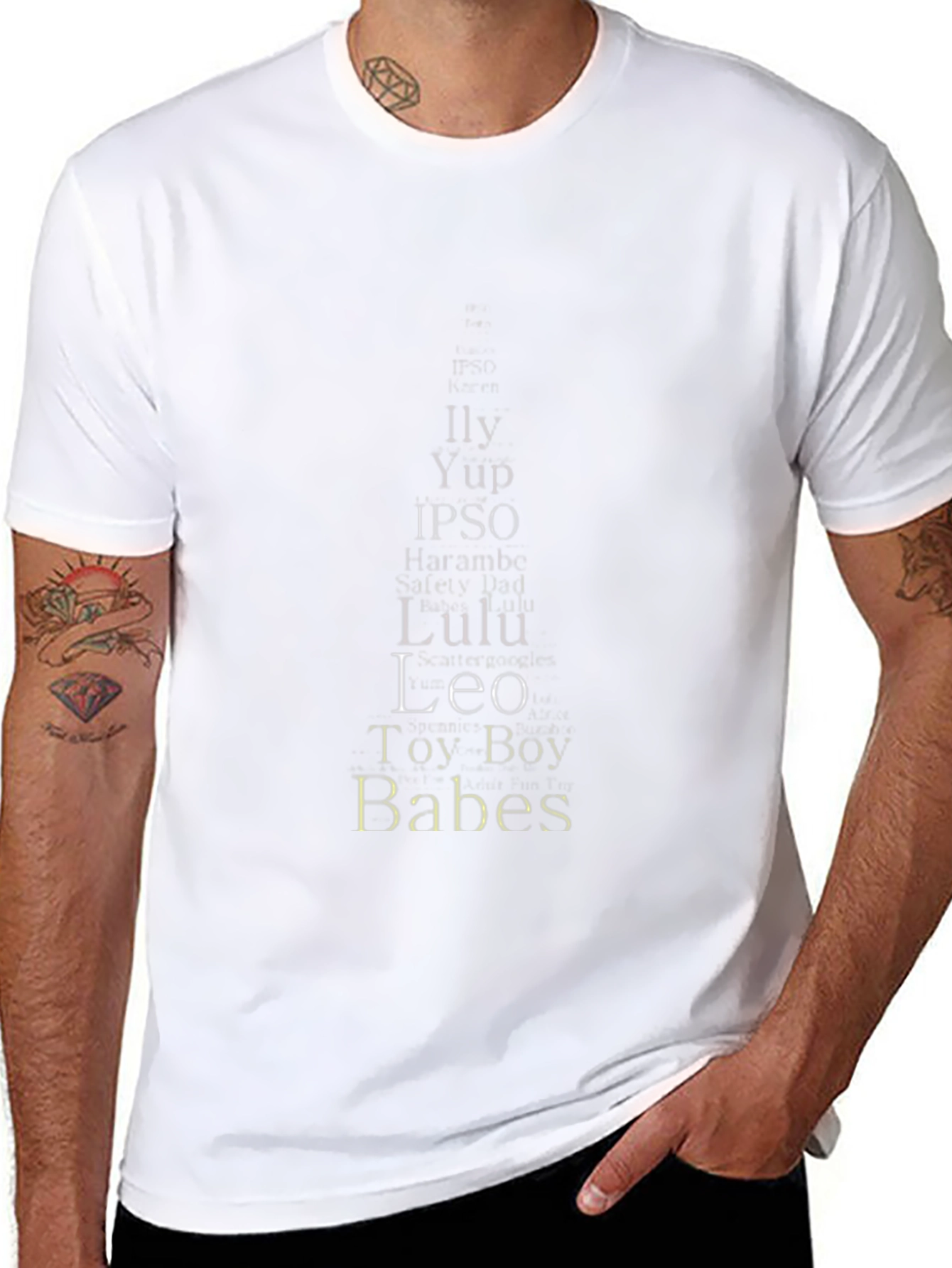 Babes T-Shirt Funny Novelty Graphic Tee Black