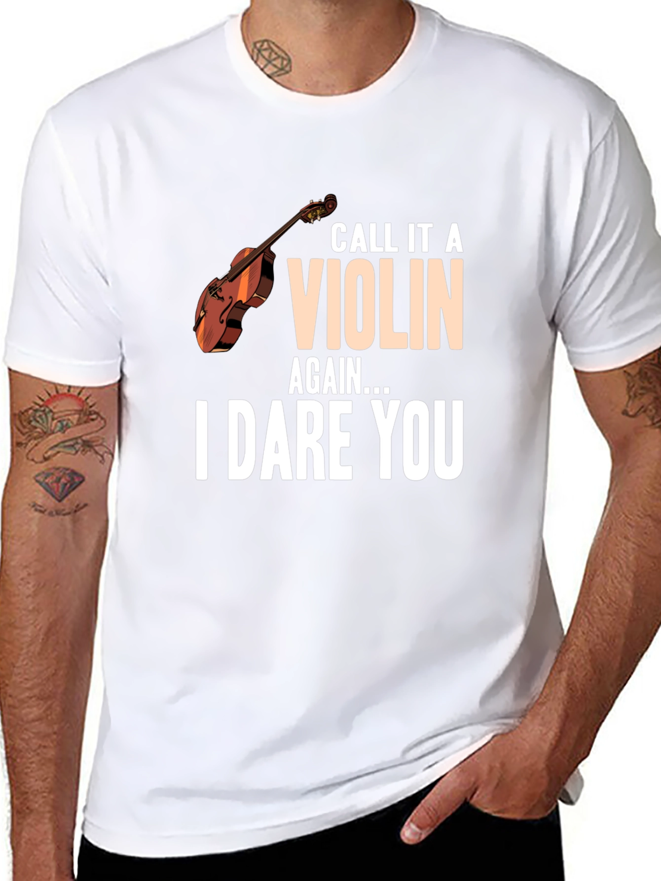Call it a VIOLIN Again Funny T-Shirt