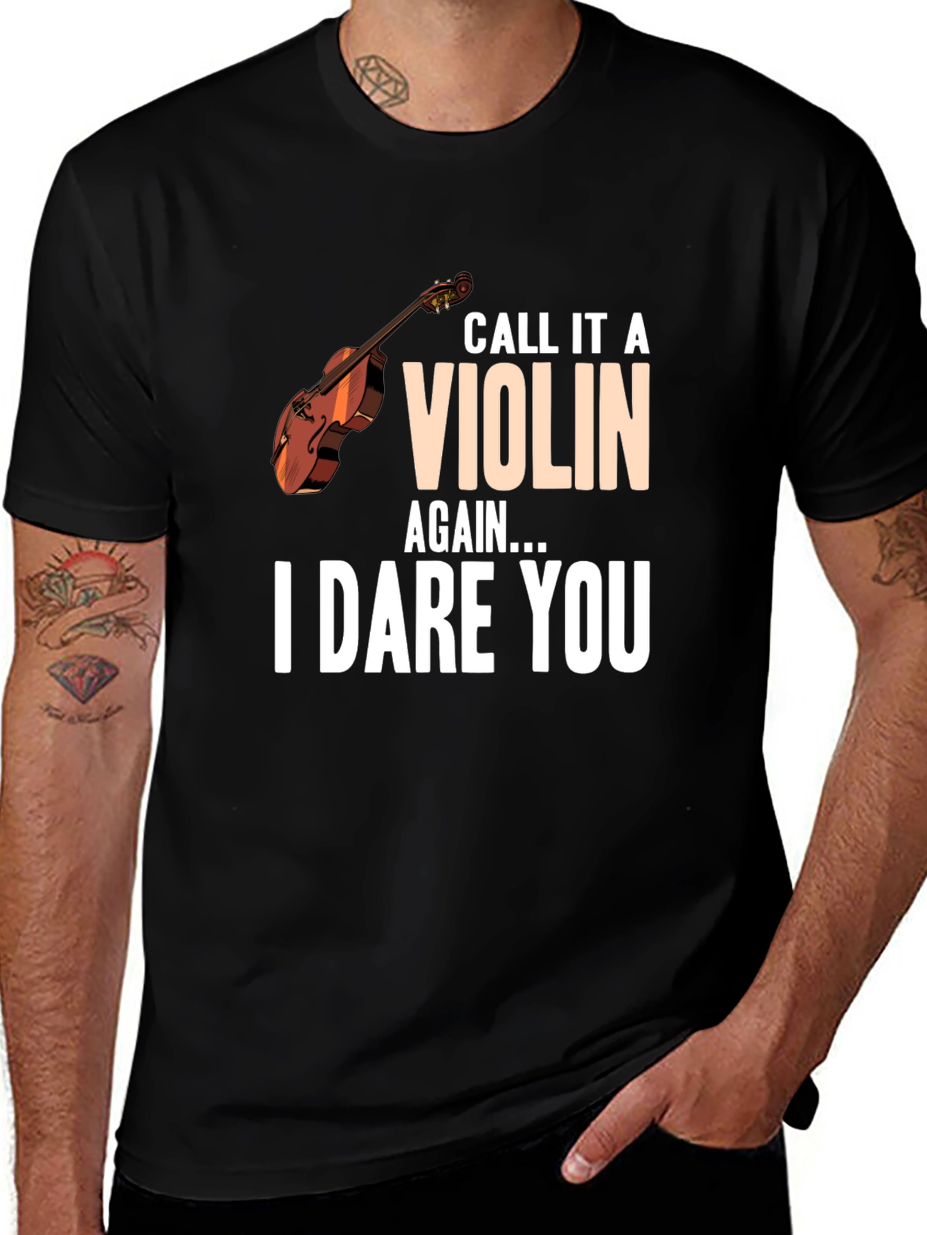 Call it a VIOLIN Again Funny T-Shirt