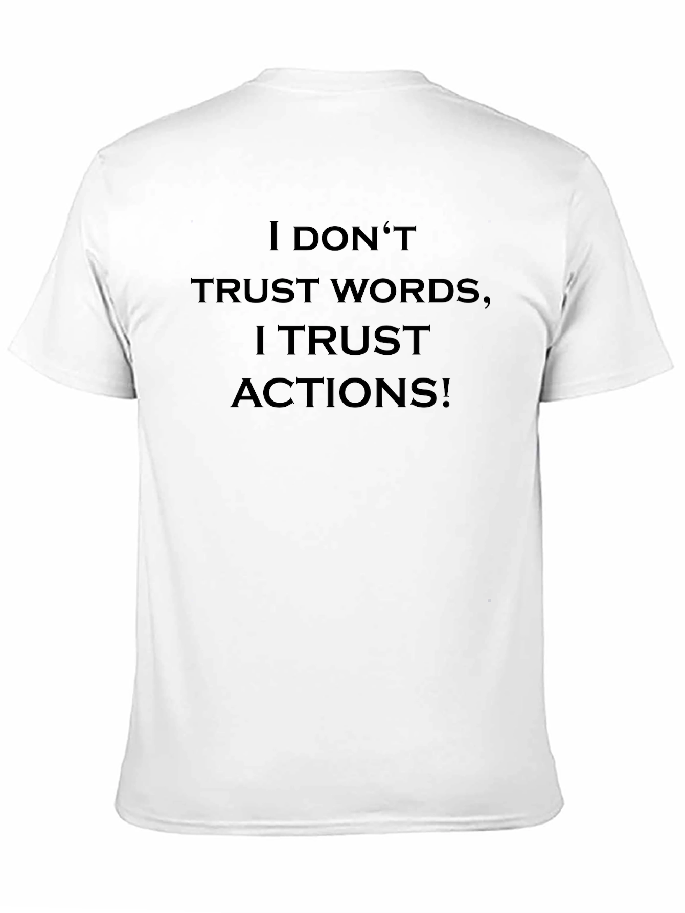 Trust Actions Graphic Tee - Mens