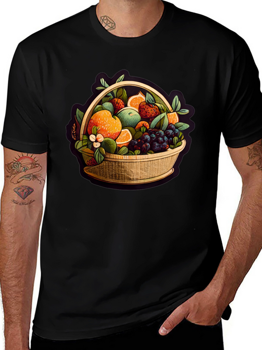 Fruit Basket Graphic Tee - Stylish Casual Wear