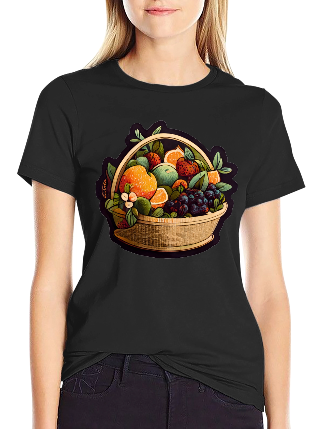 Fruit Basket Graphic Tee - Stylish Casual Wear