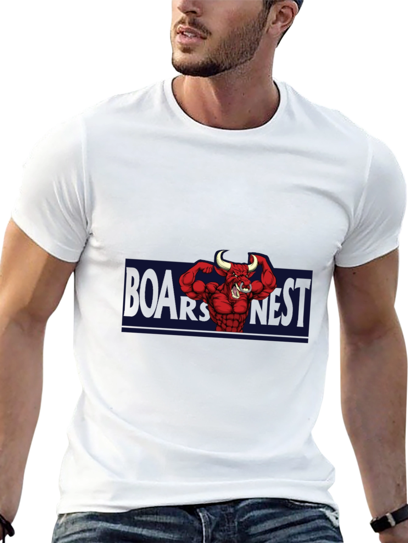 Red Bull Graphic Black Tee - Bold Statement T-Shirt