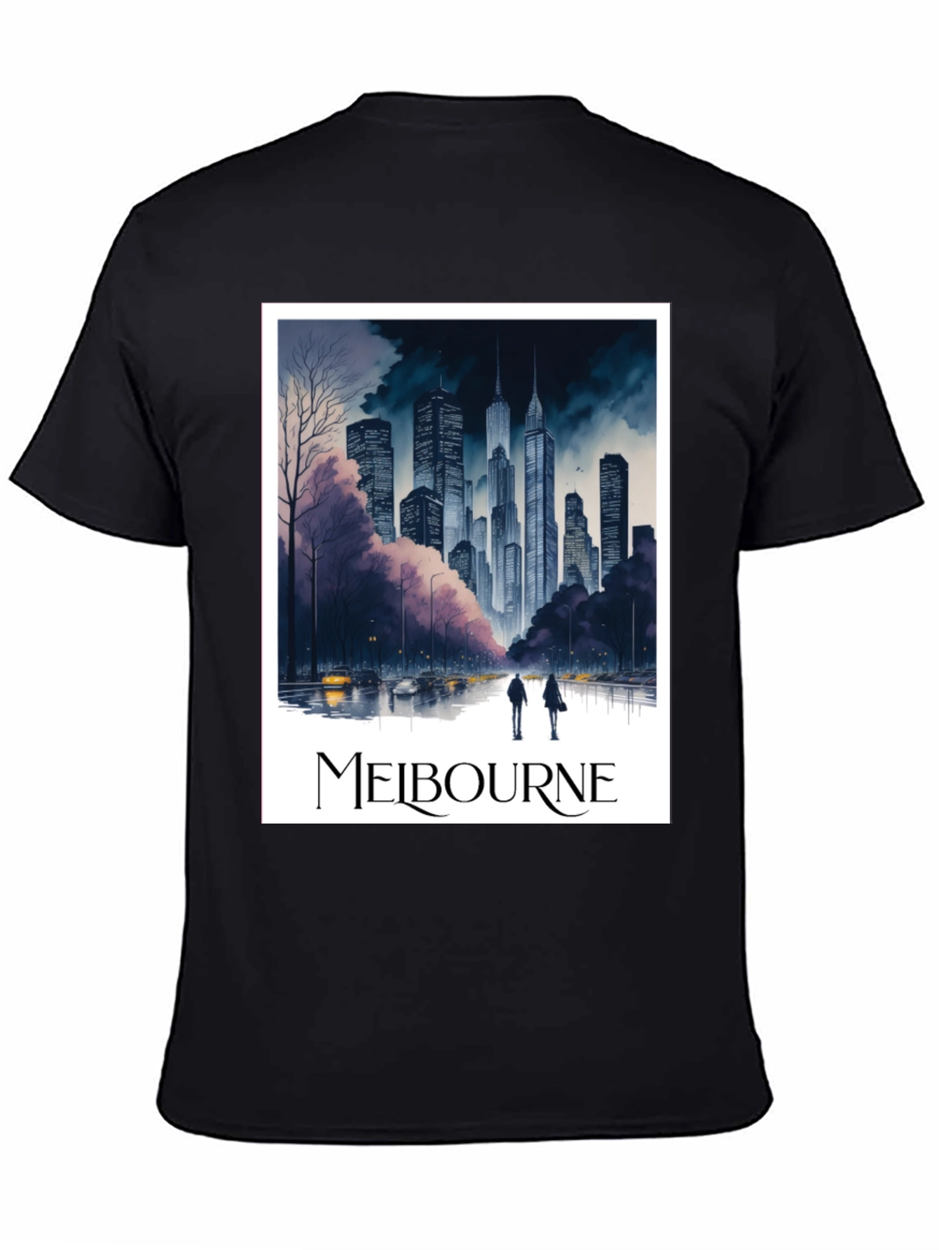 Melbourne Cityscape Graphic Tee
