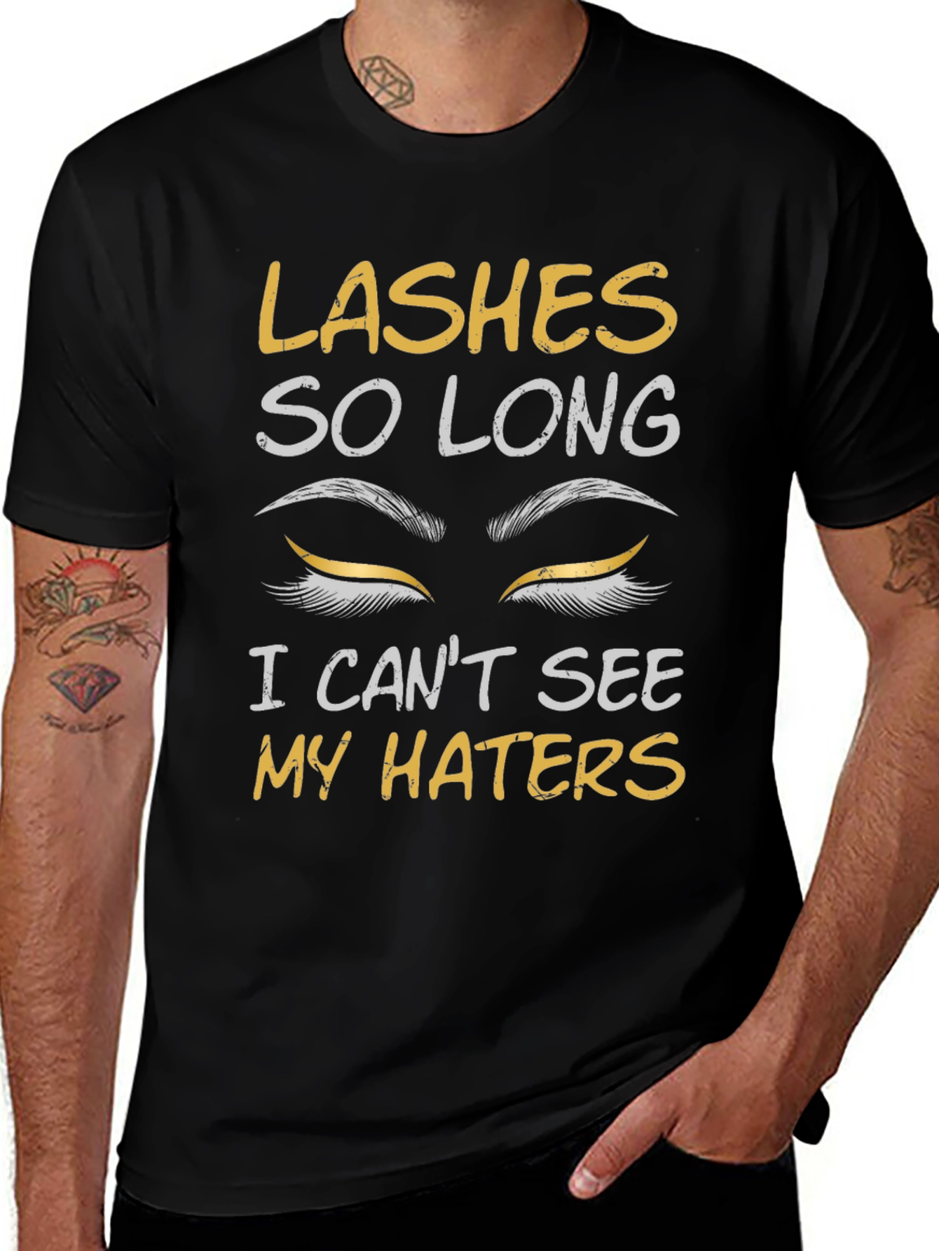 Lashes So Long T-Shirt - Funny Eyelash Tee