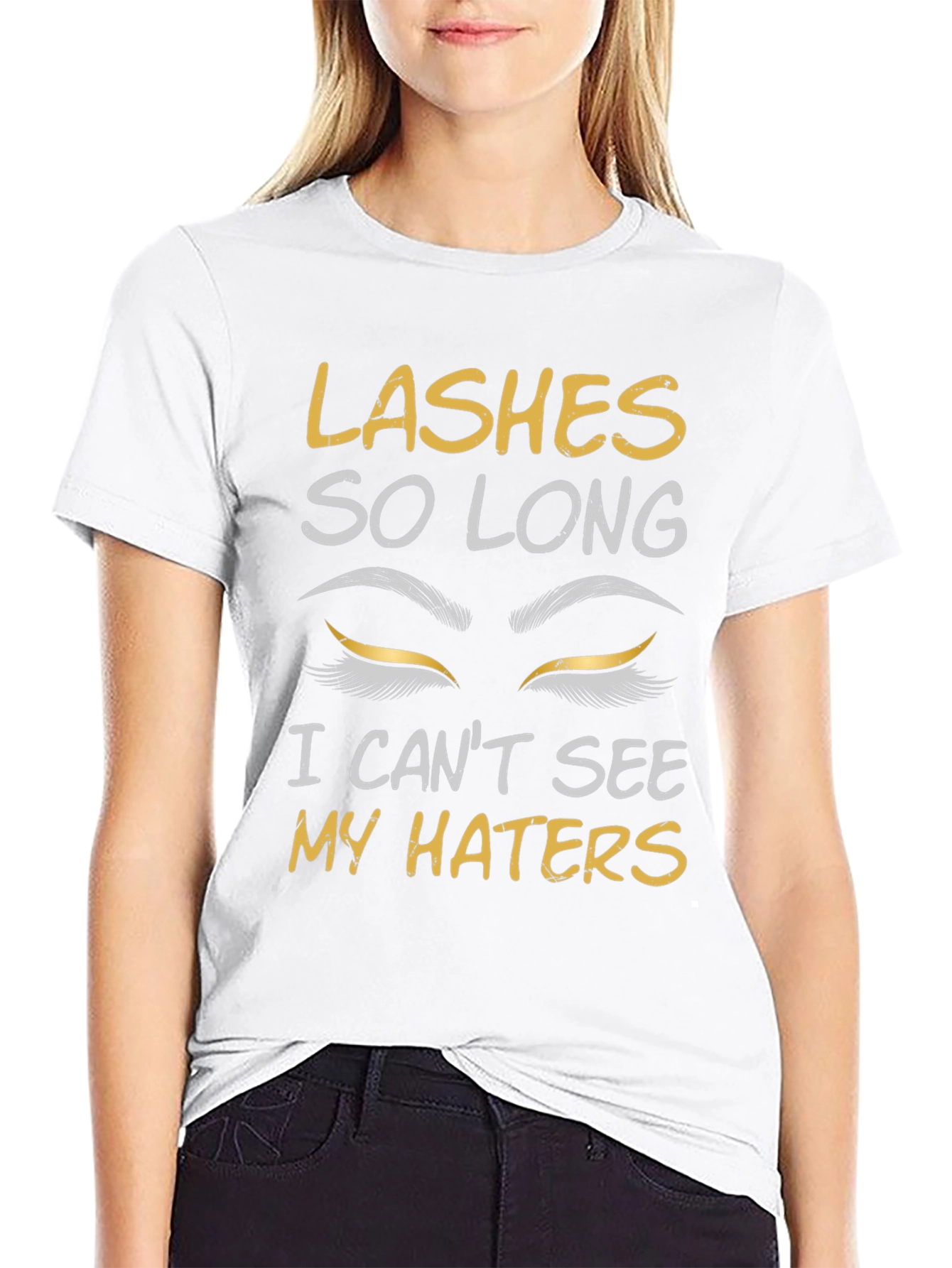 Lashes So Long T-Shirt - Funny Eyelash Tee