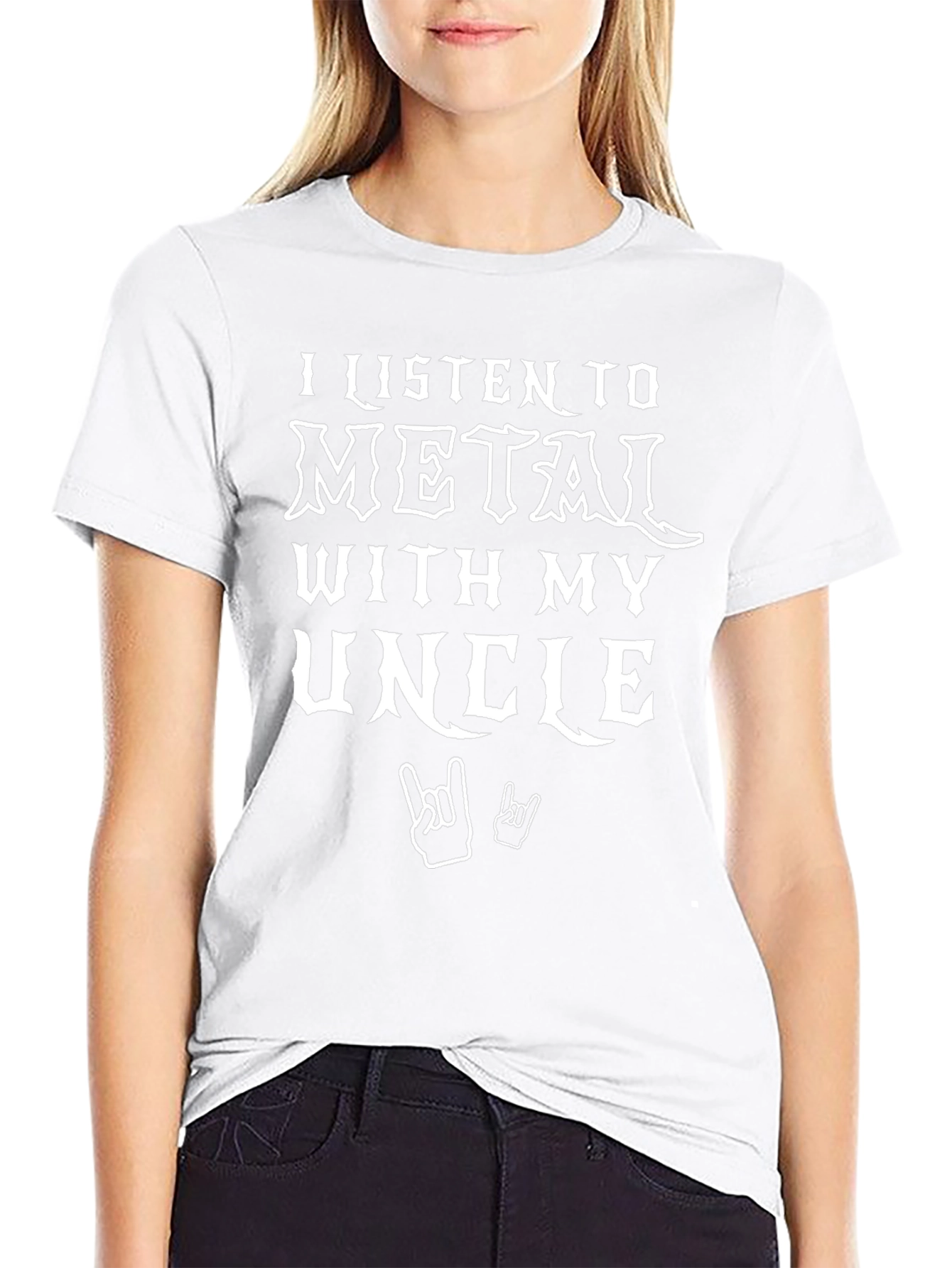 Metal with My Uncle Graphic Tee