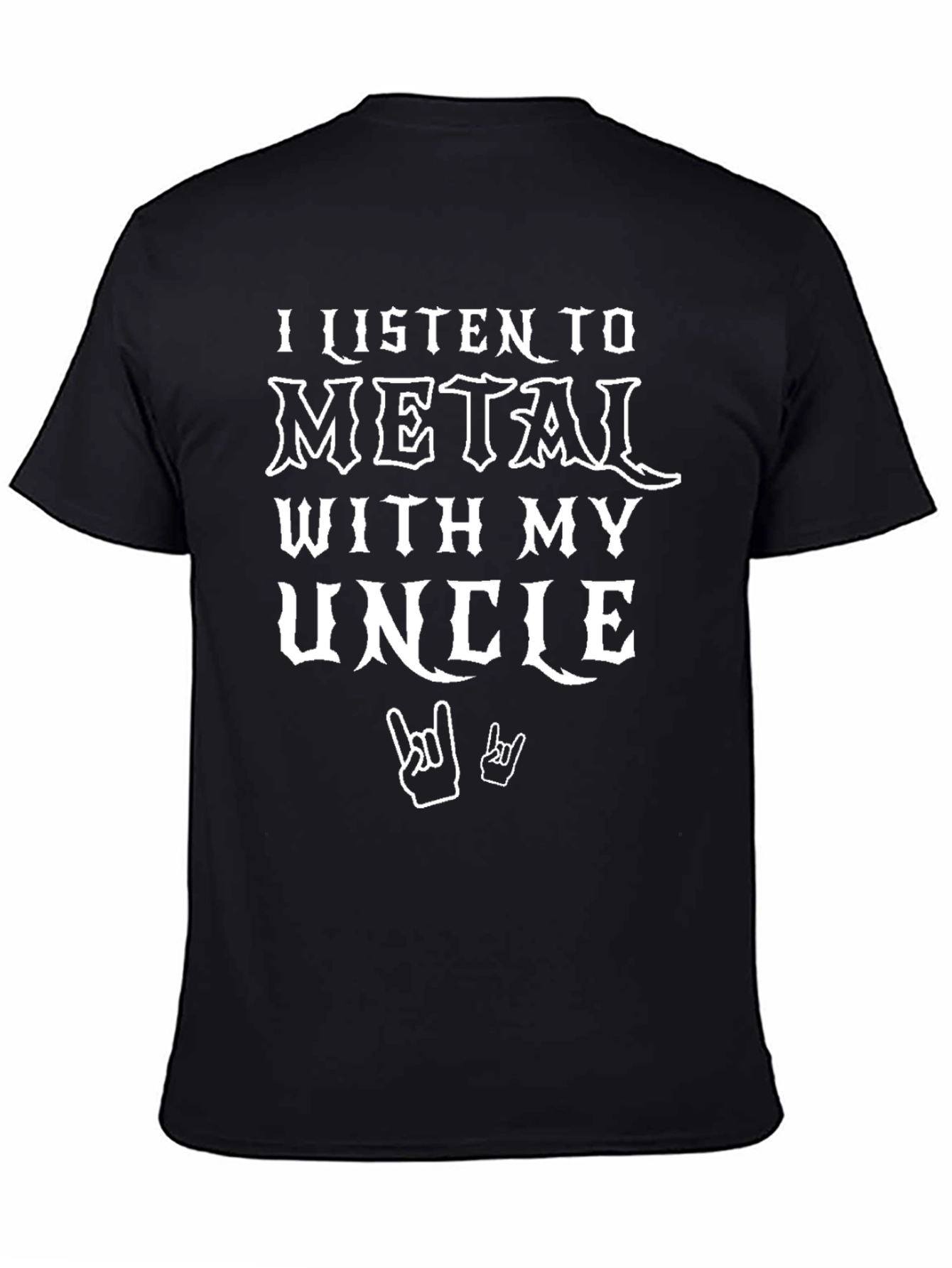 Metal with My Uncle Graphic Tee