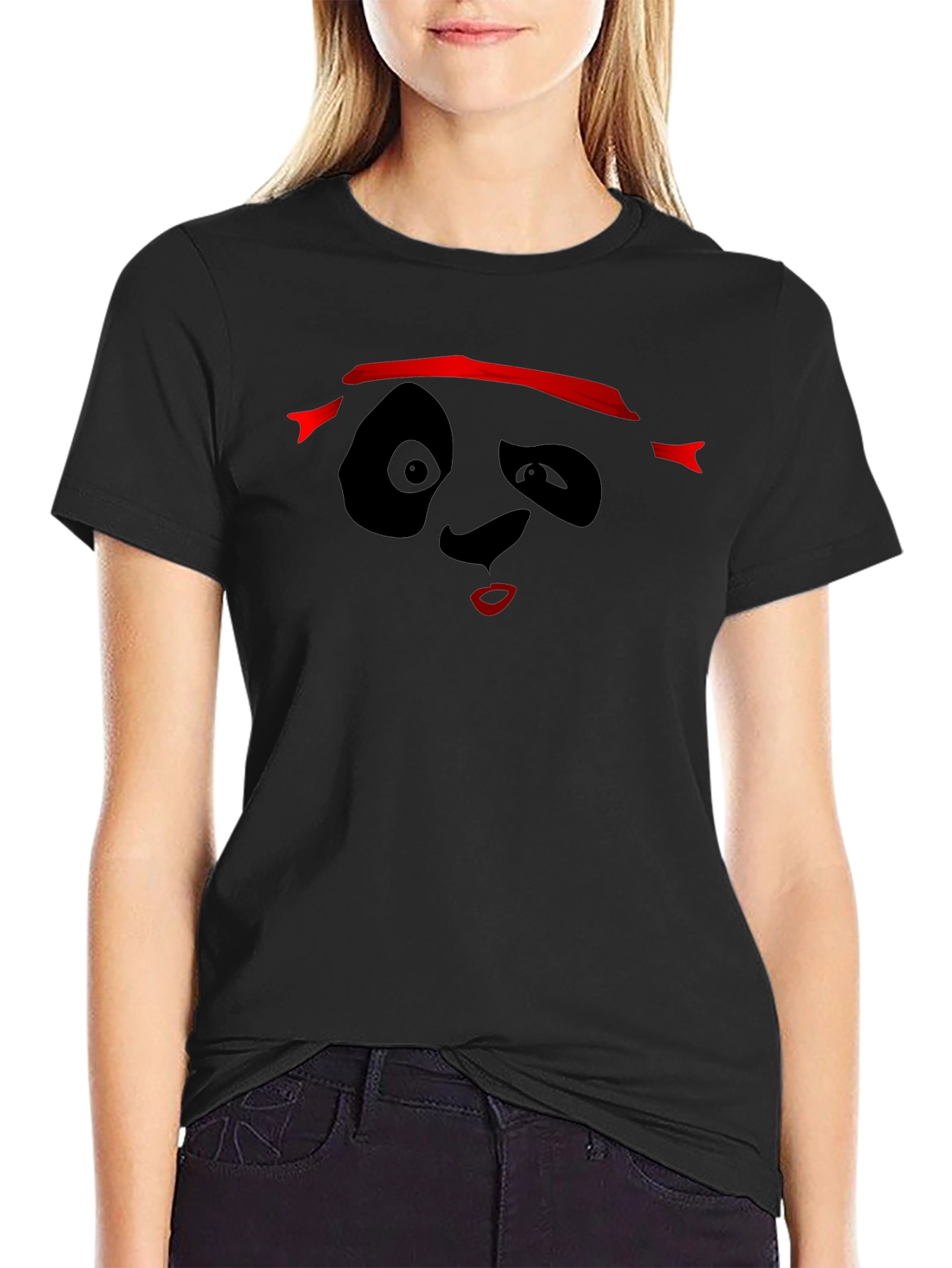 Kung Fu Panda Inspired Black T-Shirt