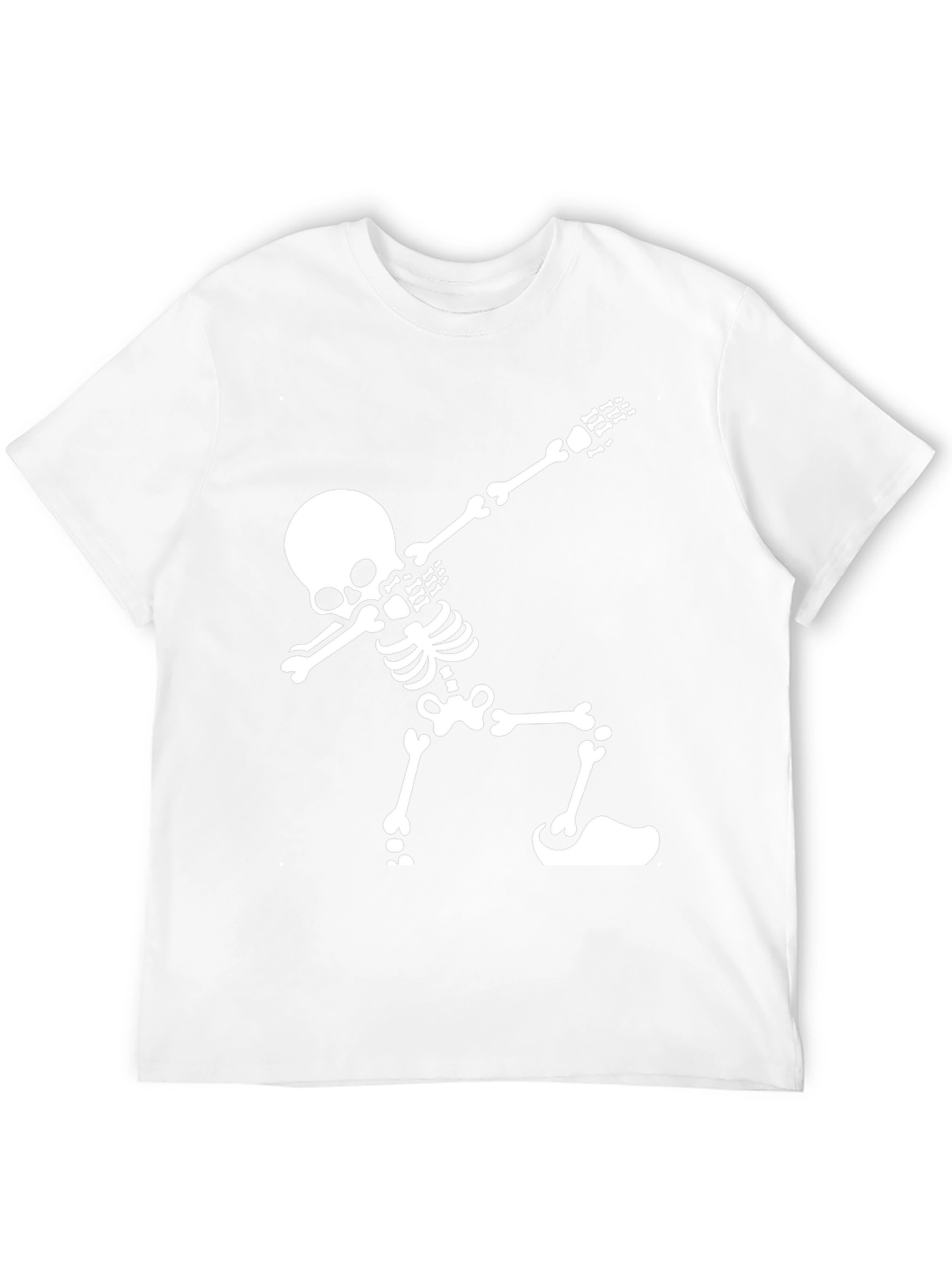 Skeleton Dabbing Graphic Tee - Black T-Shirt