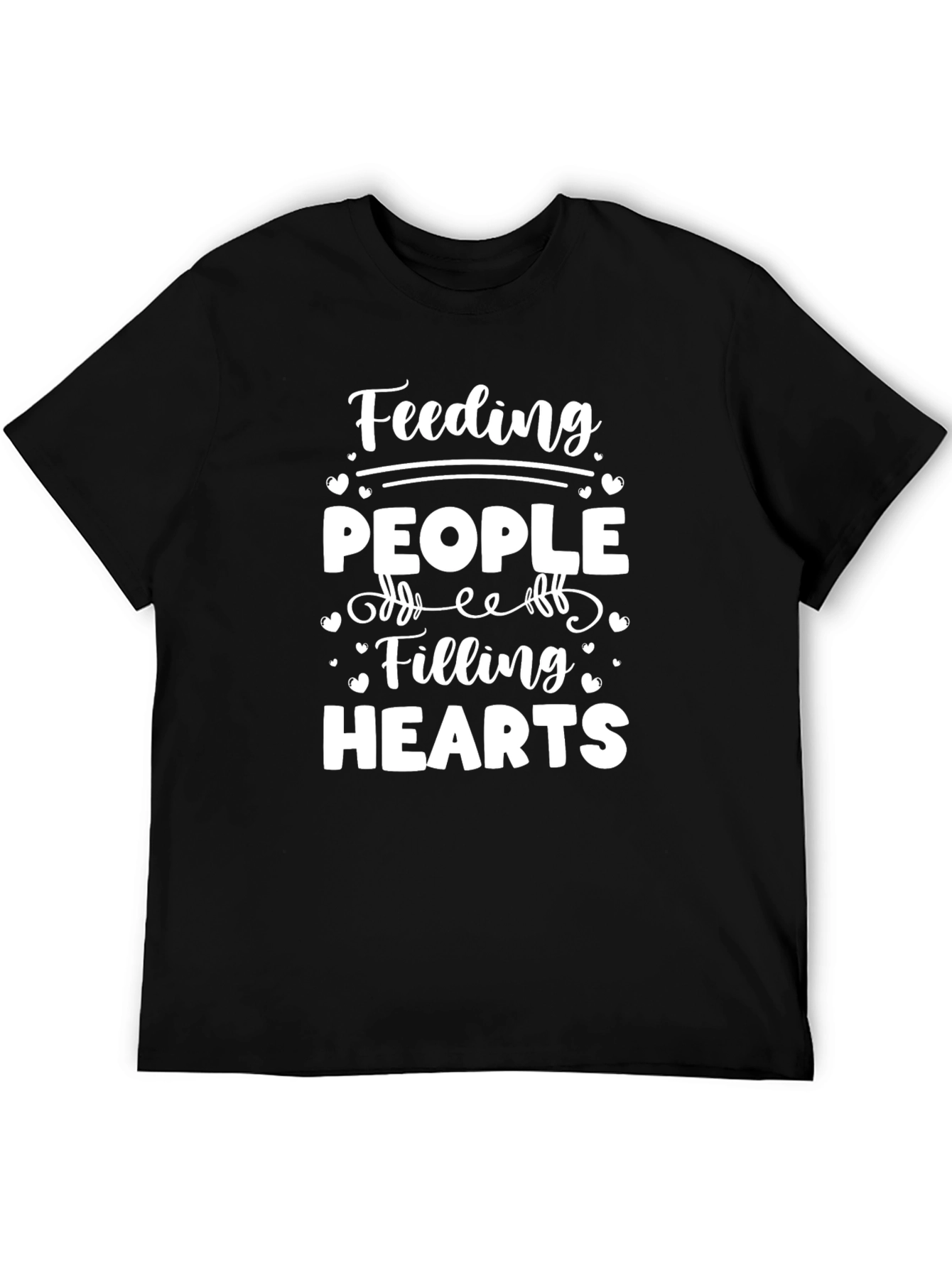Feeding People Filling Hearts Graphic Tee