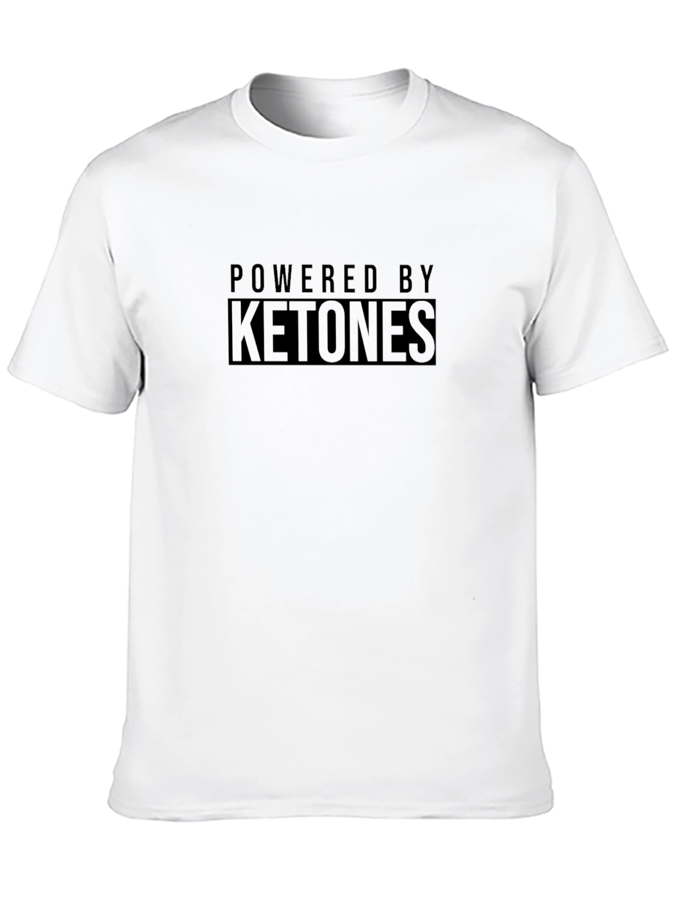 Powered by Ketones Black T-Shirt