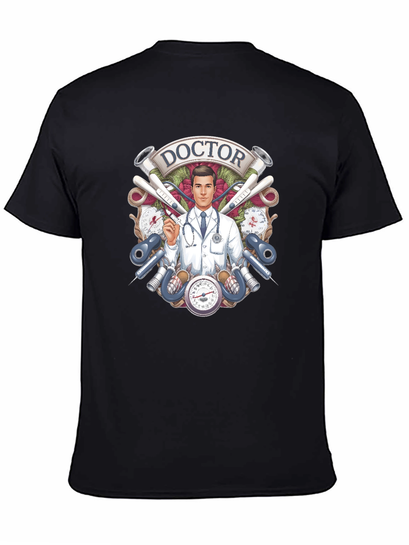 Doctor Graphic T-Shirt - Medical Theme Tee