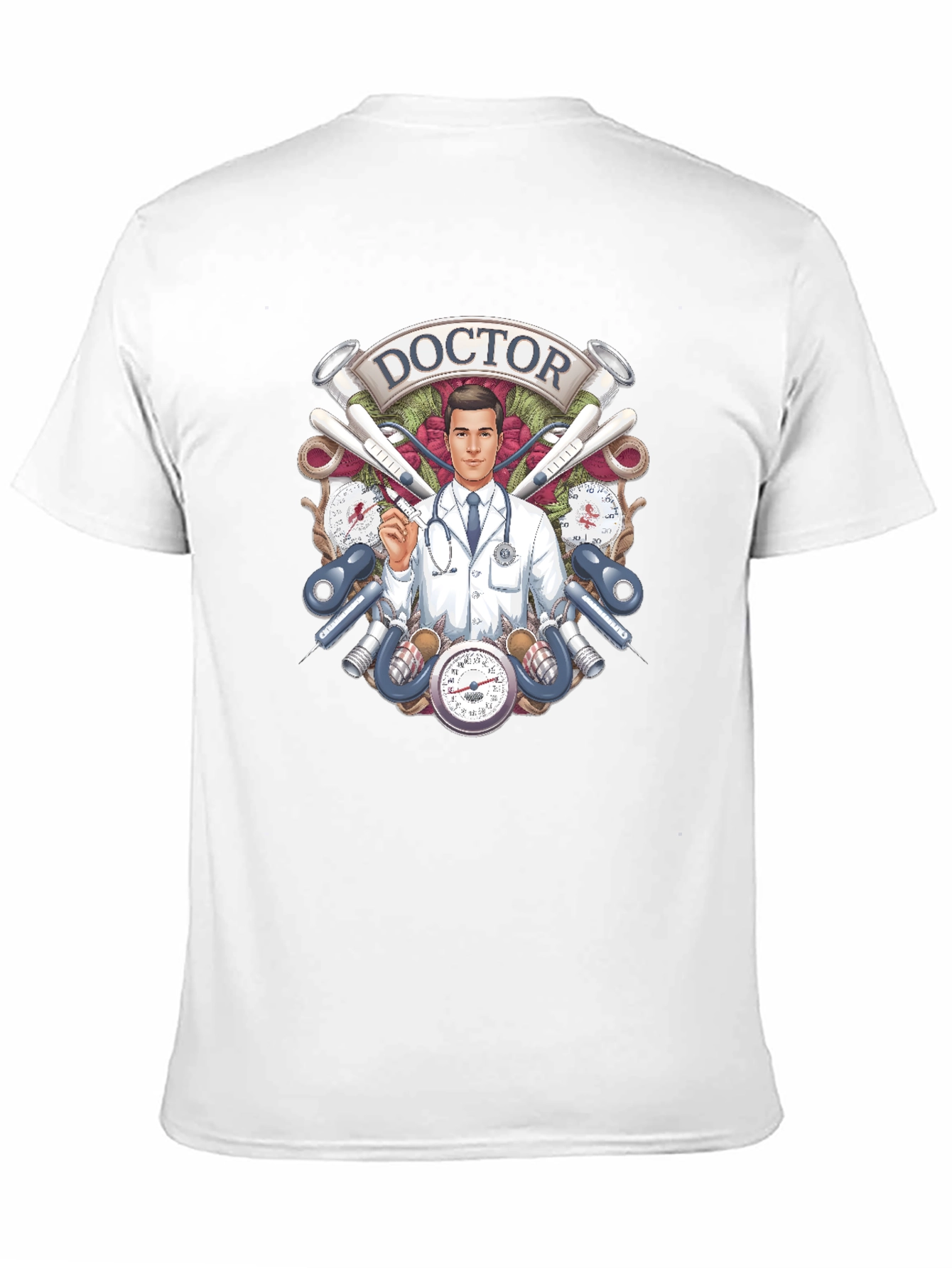 Doctor Graphic T-Shirt - Medical Theme Tee