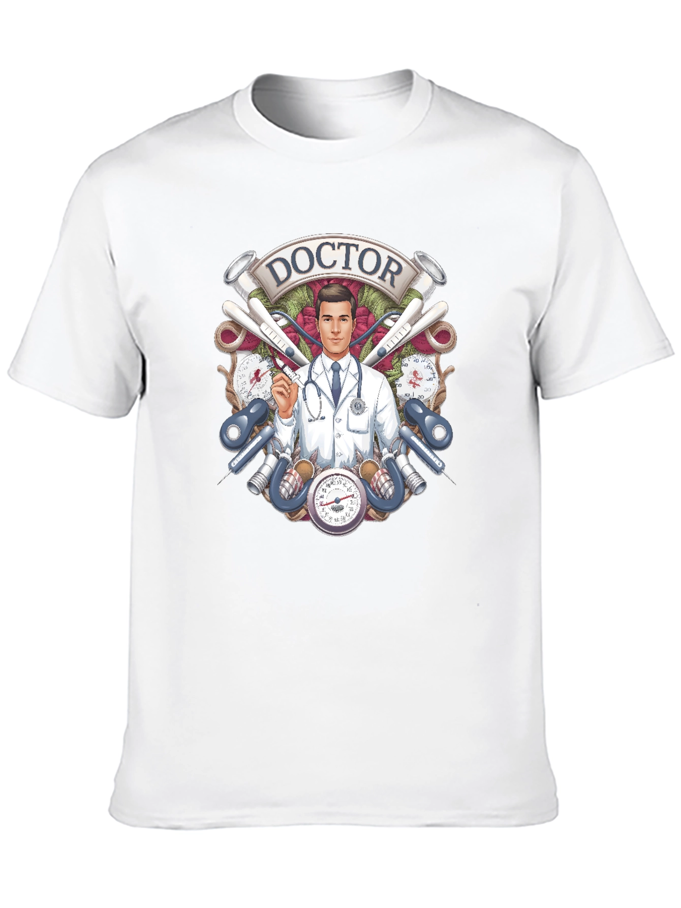 Doctor Graphic T-Shirt - Medical Theme Tee