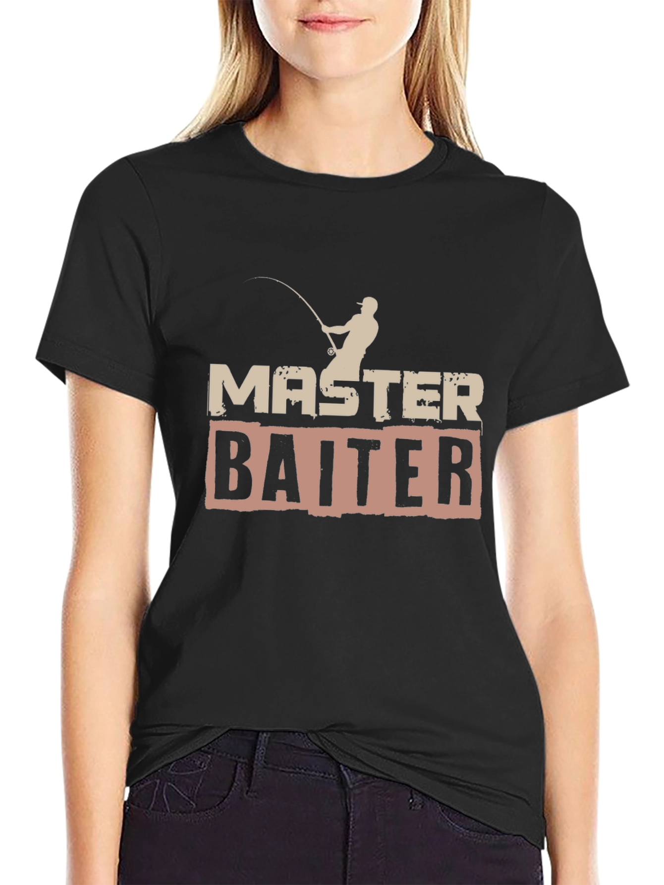 Master Baiter T-Shirt - Funny Fishing Tee