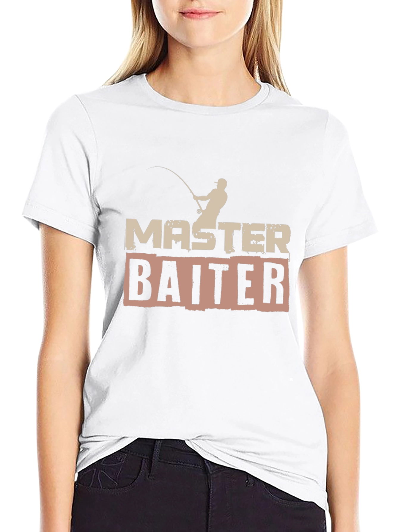 Master Baiter T-Shirt - Funny Fishing Tee