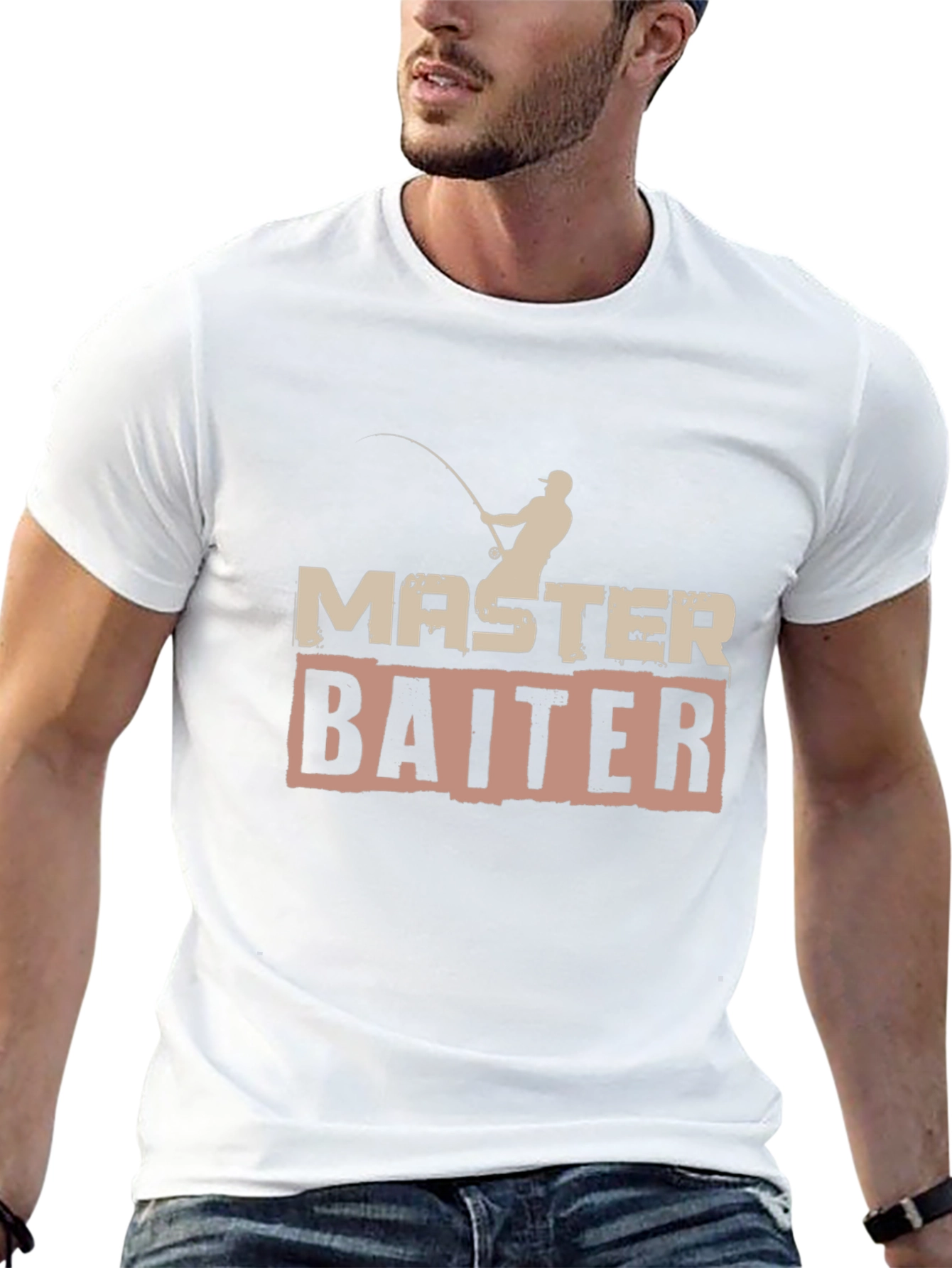 Master Baiter T-Shirt - Funny Fishing Tee