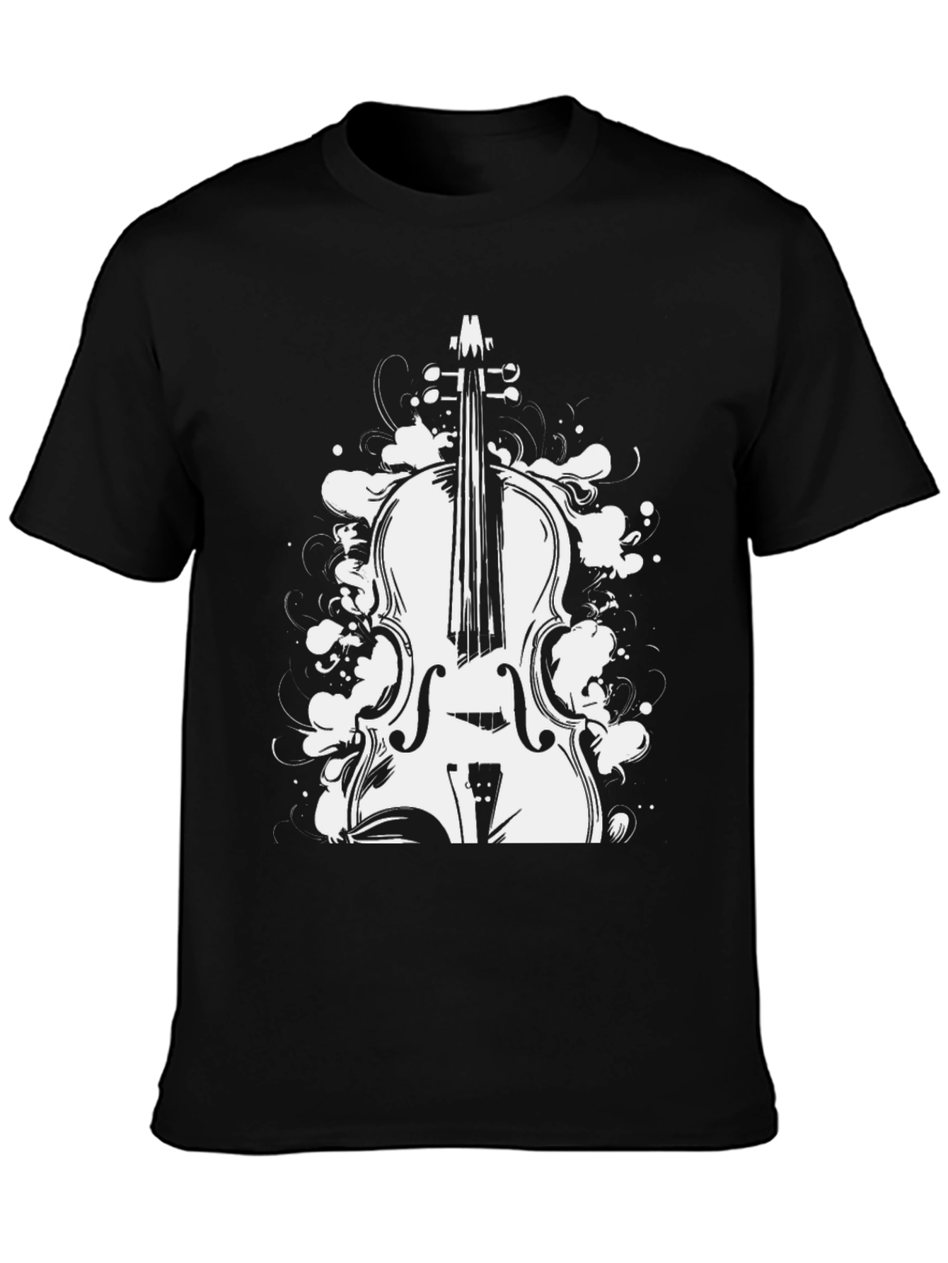 Musical T-Shirt - Cello Graphic Tee